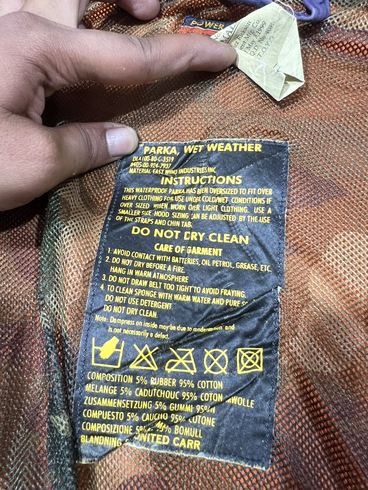 Undercover 2000s Buzz Ricksons Army Survival Tactical Hodded Lgb Ifsix Size US M / EU 48-50 / 2 - 10 Thumbnail