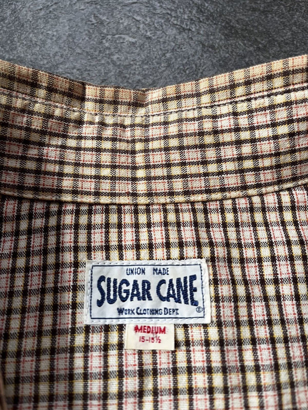 Sugar Cane Sugar Cane Union Made Toyo Enterprise Checkered Shirt Size US M / EU 48-50 / 2 - 9 Thumbnail
