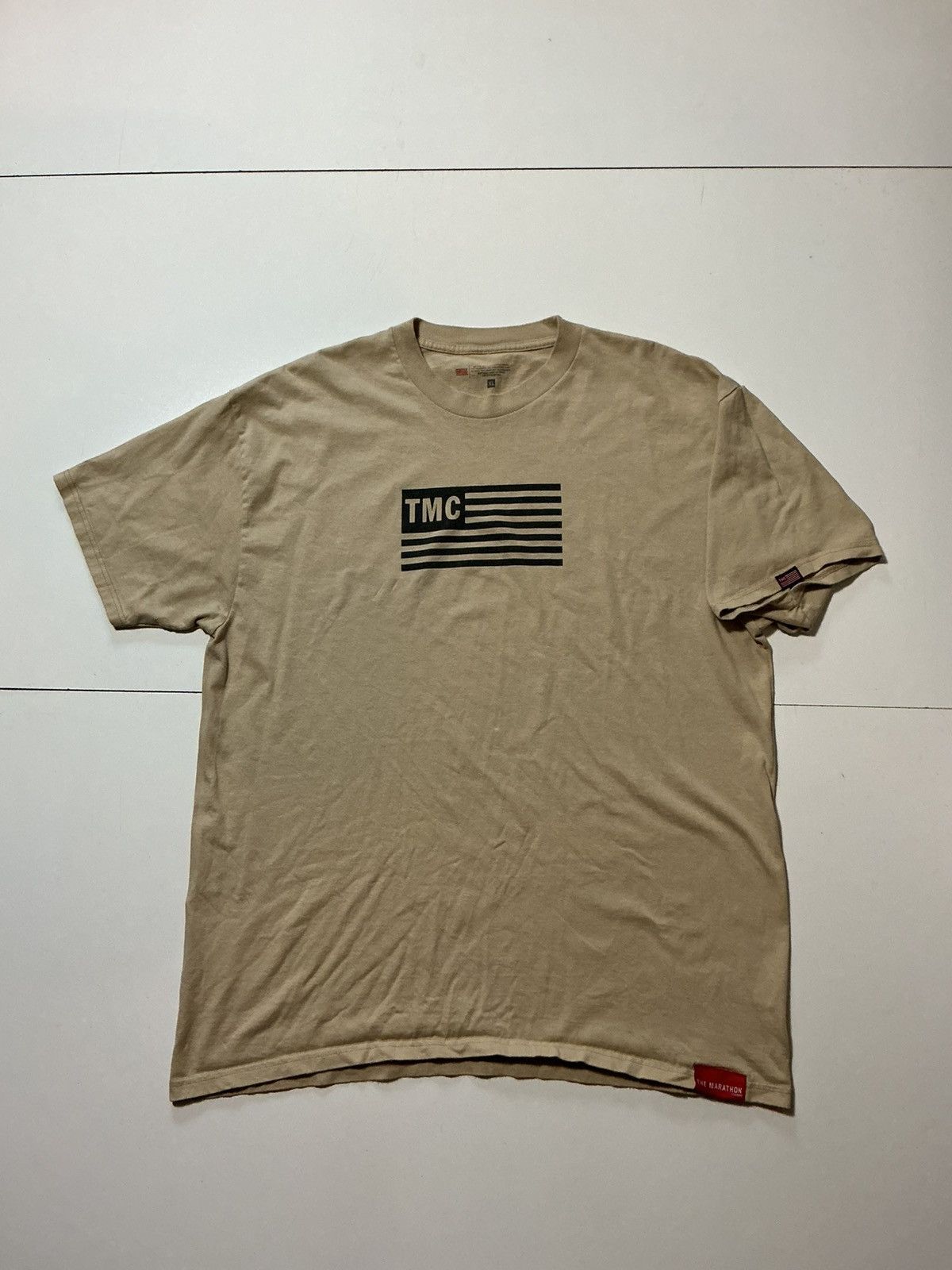 Other TMC The Marathon Clothing Nipsey Hussle Flag Graphic T-Shirt Size US XL / EU 56 / 4 - 2 Thumbnail
