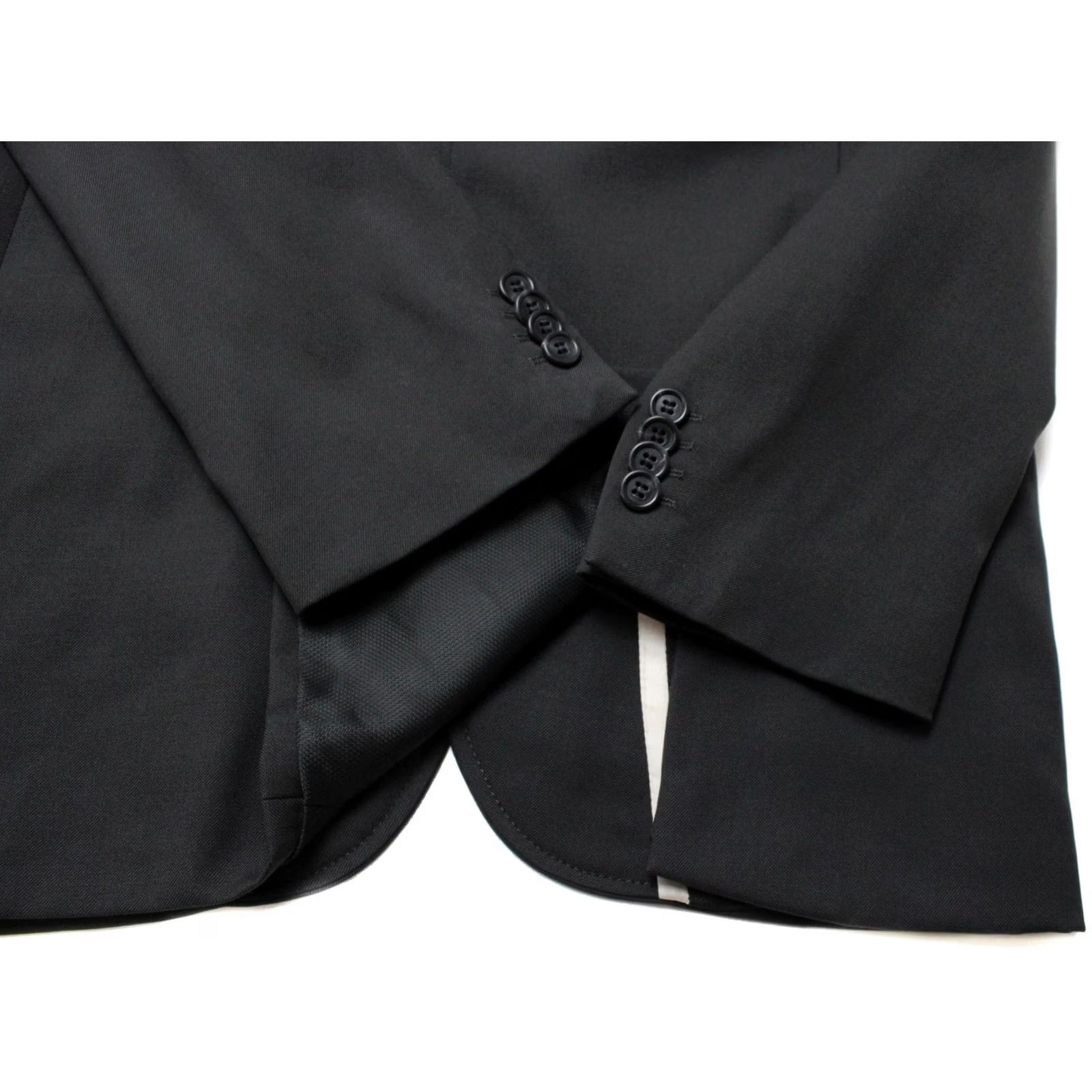 Hugo Boss HUGO BOSS Red Label Blazer Men US 38R Wool Single-Breasted Lined Grey Alko/Heise Size 38R - 6 Thumbnail