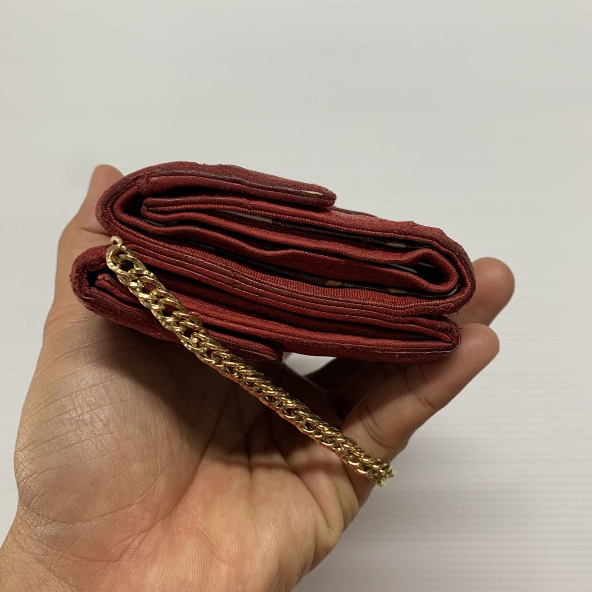 Chanel Chanel Red Leather Wallet Size ONE SIZE - 5 Thumbnail