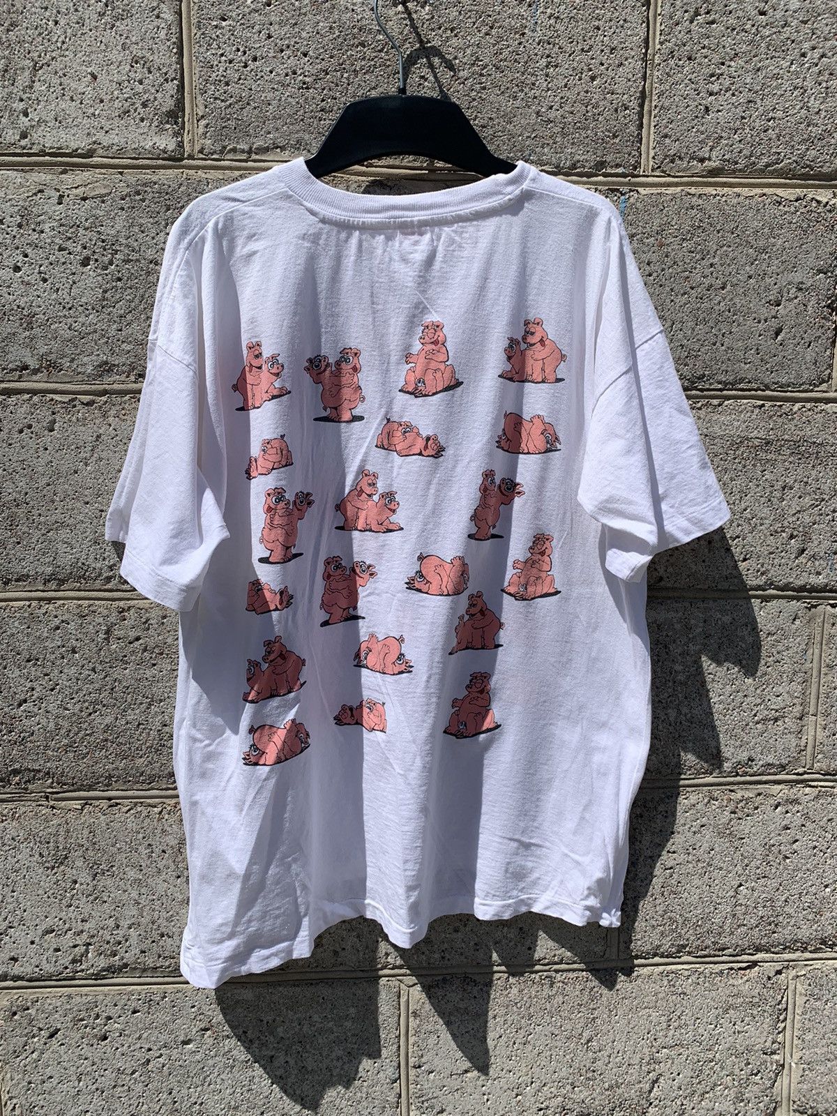 Vintage Vintage 90s Pig Sex Single Stich T -Shirt Size US XL / EU 56 / 4 - 8 Thumbnail