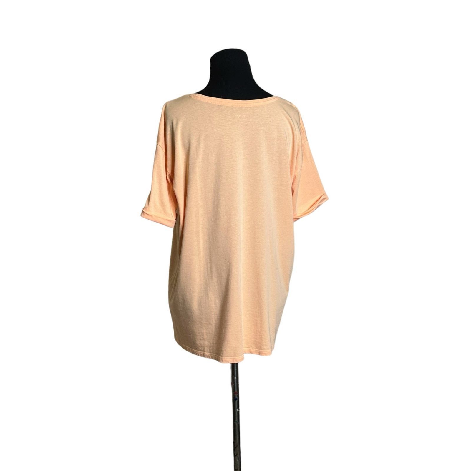 J. Jill J. Jill melon orange short sleeves t shirt size L Size L / US 10 / IT 46 - 10 Thumbnail