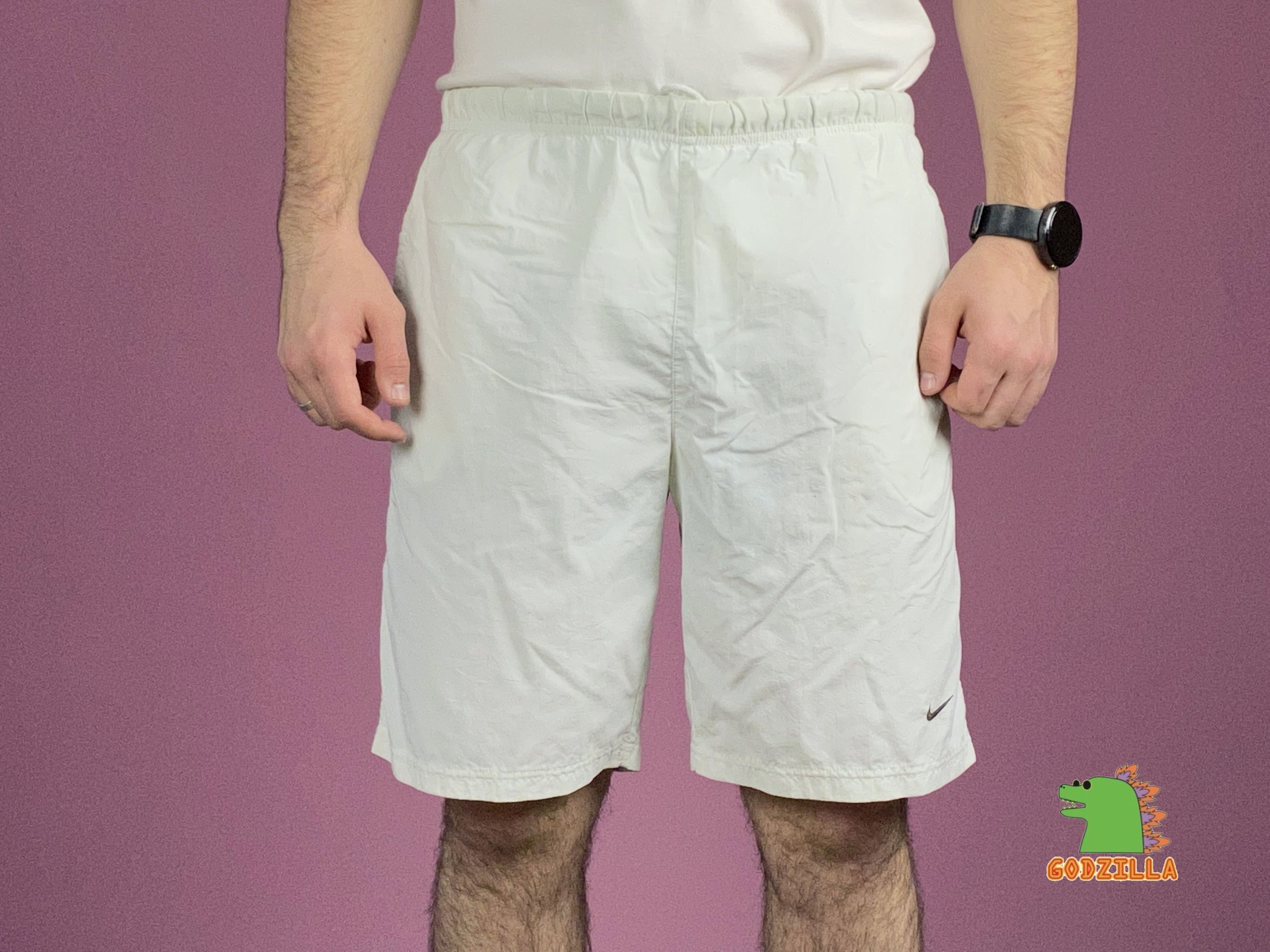 Nike × Vintage 90s Nike Vintage Men's Sport Shorts - S Size US 32 / EU 48 - 1 Thumbnail