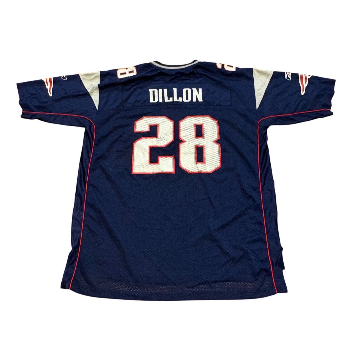 Reebok Reebok New England Patriots Corey Dillon #28 Blue NFL Footba Size US XXL / EU 58 / 5 - 1 Thumbnail