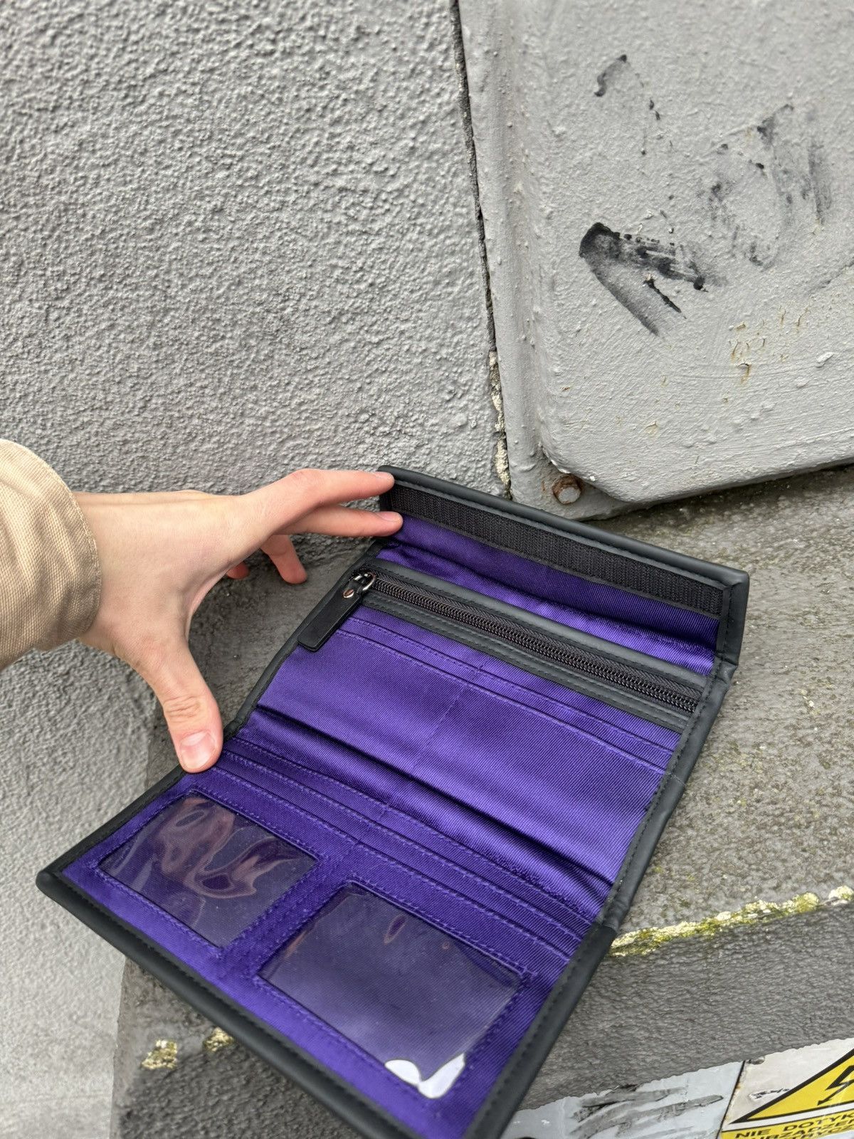 Polo Ralph Lauren × Ralph Lauren Sport × Vintage Vintage Polo Sport Wallet Purple Size ONE SIZE - 4 Thumbnail