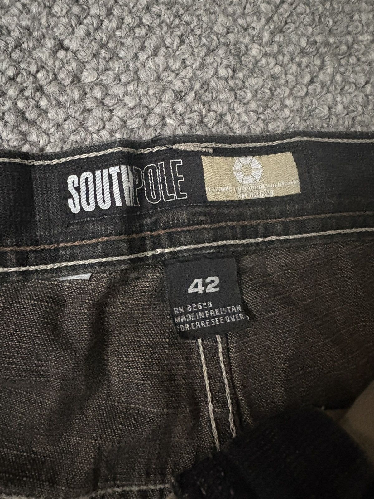 Southpole Southpole cream tab jeans Size US 42 / EU 58 - 3 Thumbnail