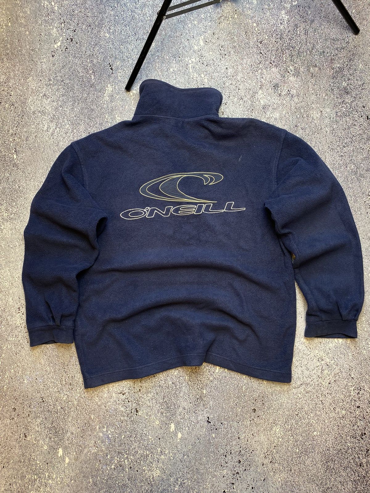 O'Neill × Vintage 💥CRAZY SURF STYLE ONEILL BIG LOGO FLEECE Size US L / EU 52-54 / 3 - 1 Thumbnail