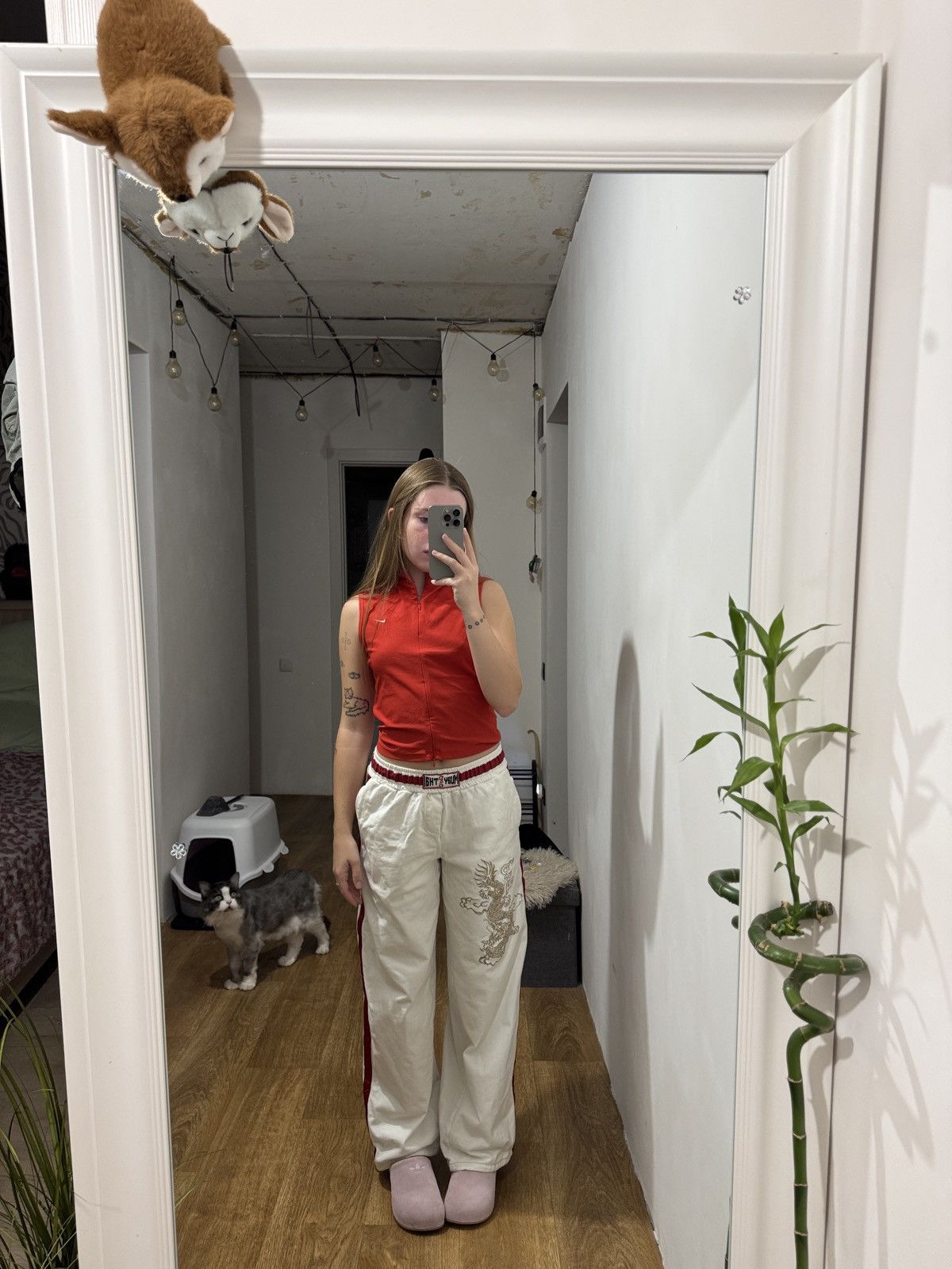 Dolce & Gabbana VINTAGE DOLCE&GABBANA MUAYTHAI 2000s PANTS Size 26" / US 2 / IT 38 - 3 Thumbnail