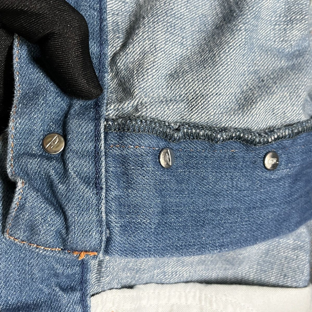 Designer × Diesel Y2k Diesel Washed Jeans Size US 33 - 7 Thumbnail