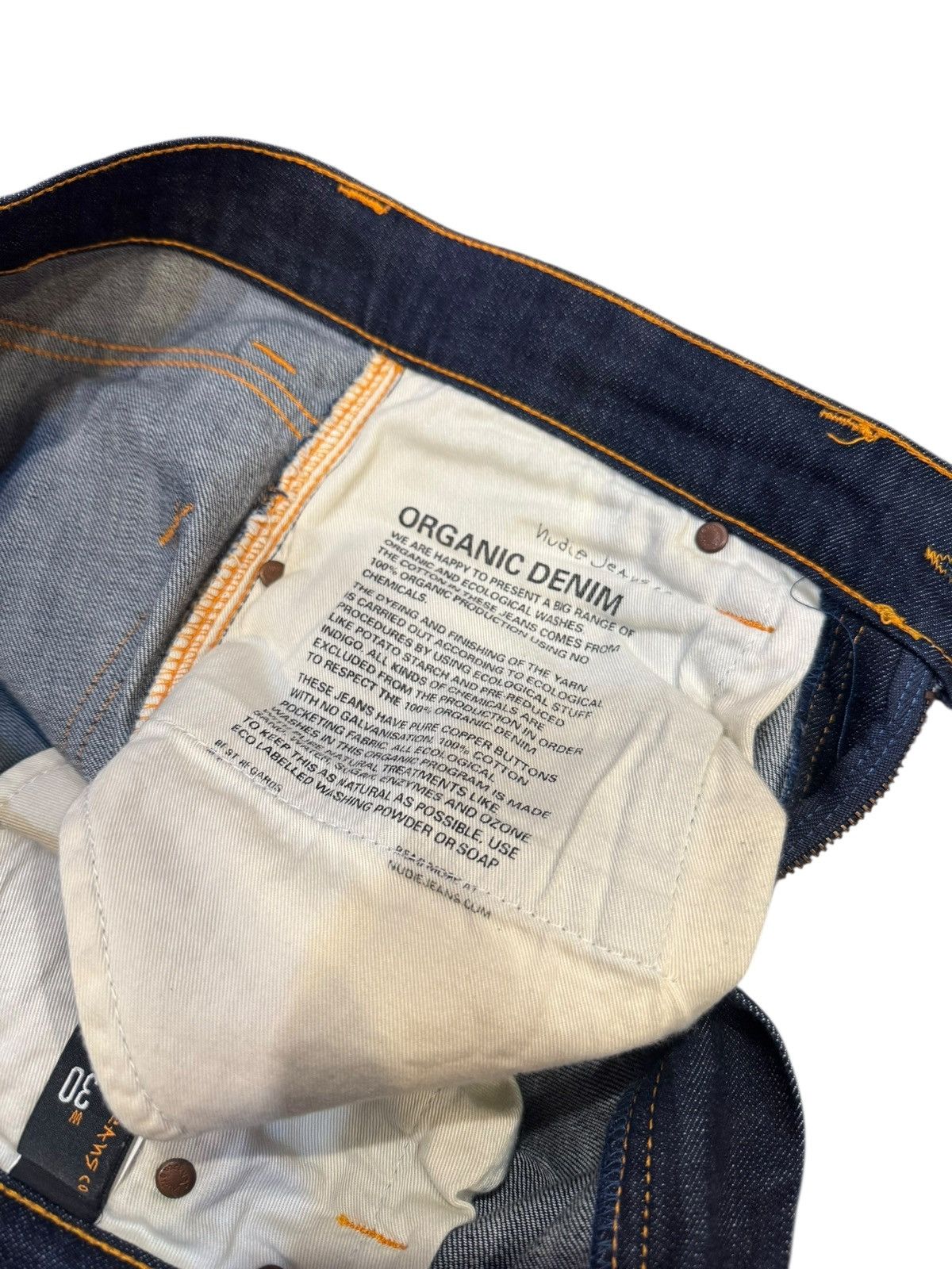 Nudie Jeans Nudie Jeans 30x32 Luxury Denim Size US 30 / EU 46 - 4 Thumbnail