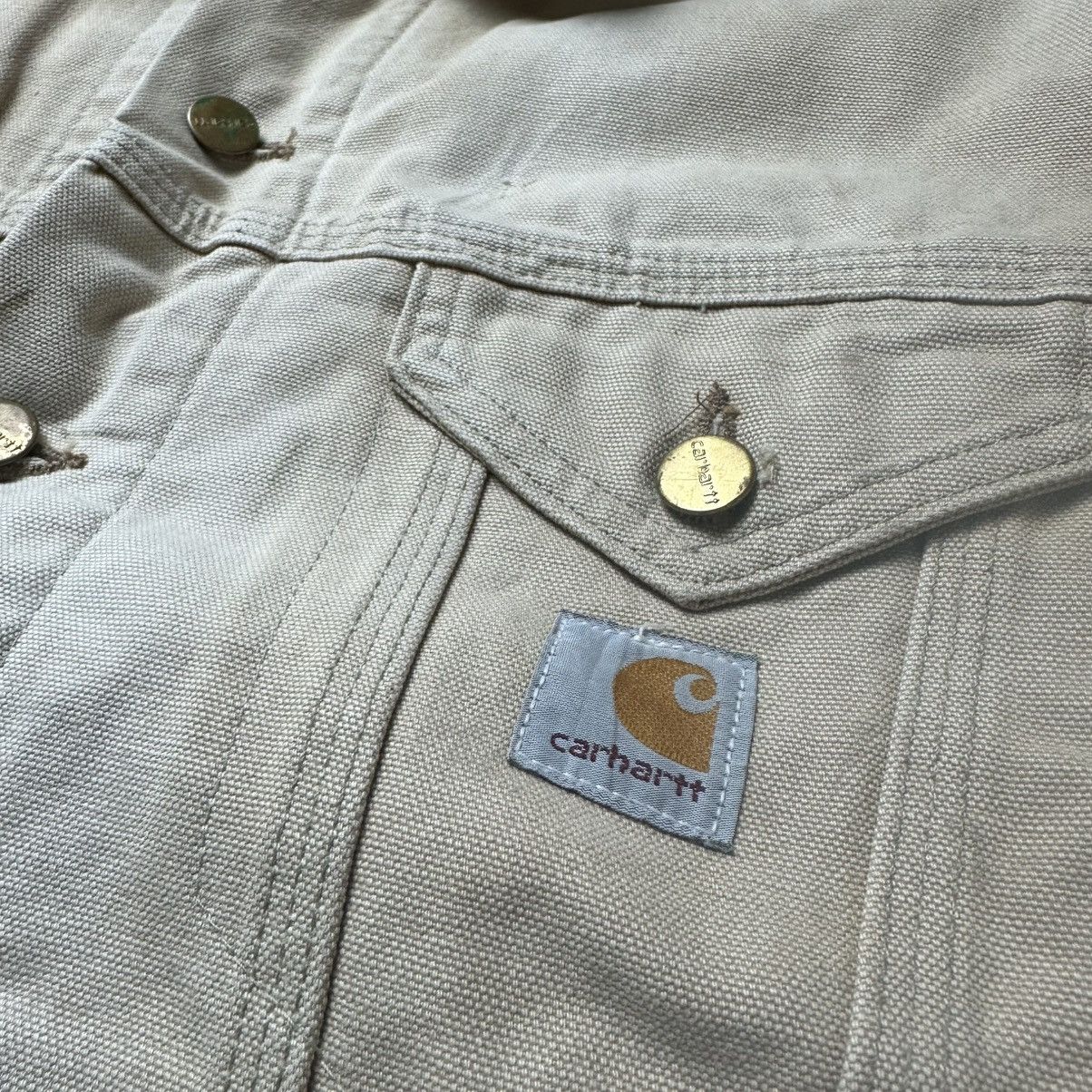 Carhartt Vintage Carhartt Trucker Jacket Size US L / EU 52-54 / 3 - 4 Thumbnail