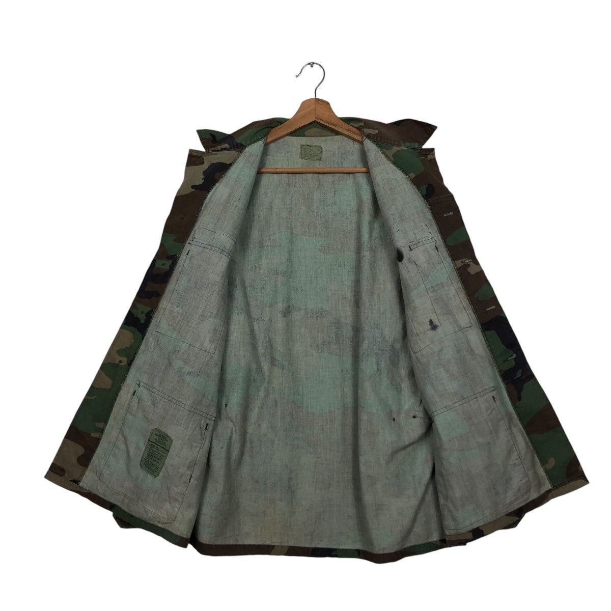 Vintage 📌Vintage Military Collection Jacket OG-107 Camouflage Cargo Size US M / EU 48-50 / 2 - 14 Thumbnail