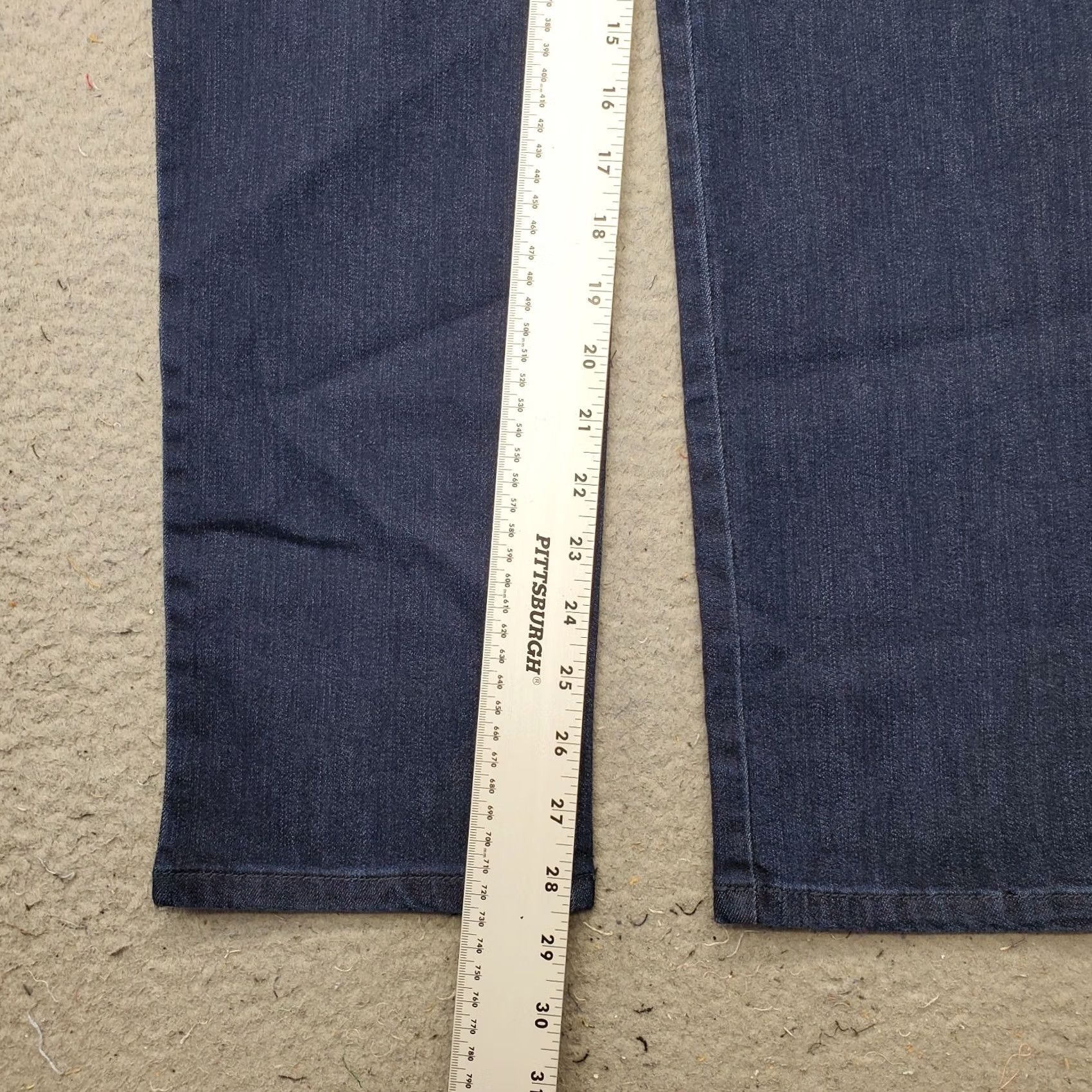 Gloria Vanderbilt Gloria Vanderbilt Amanda Jeans Women 4S Blue Denim High Rise Tapered Leg Outdoor Jeans - Womens Size 4 Blue Denim Straight? Size 27" / US 4 / IT 40 - 5 Thumbnail