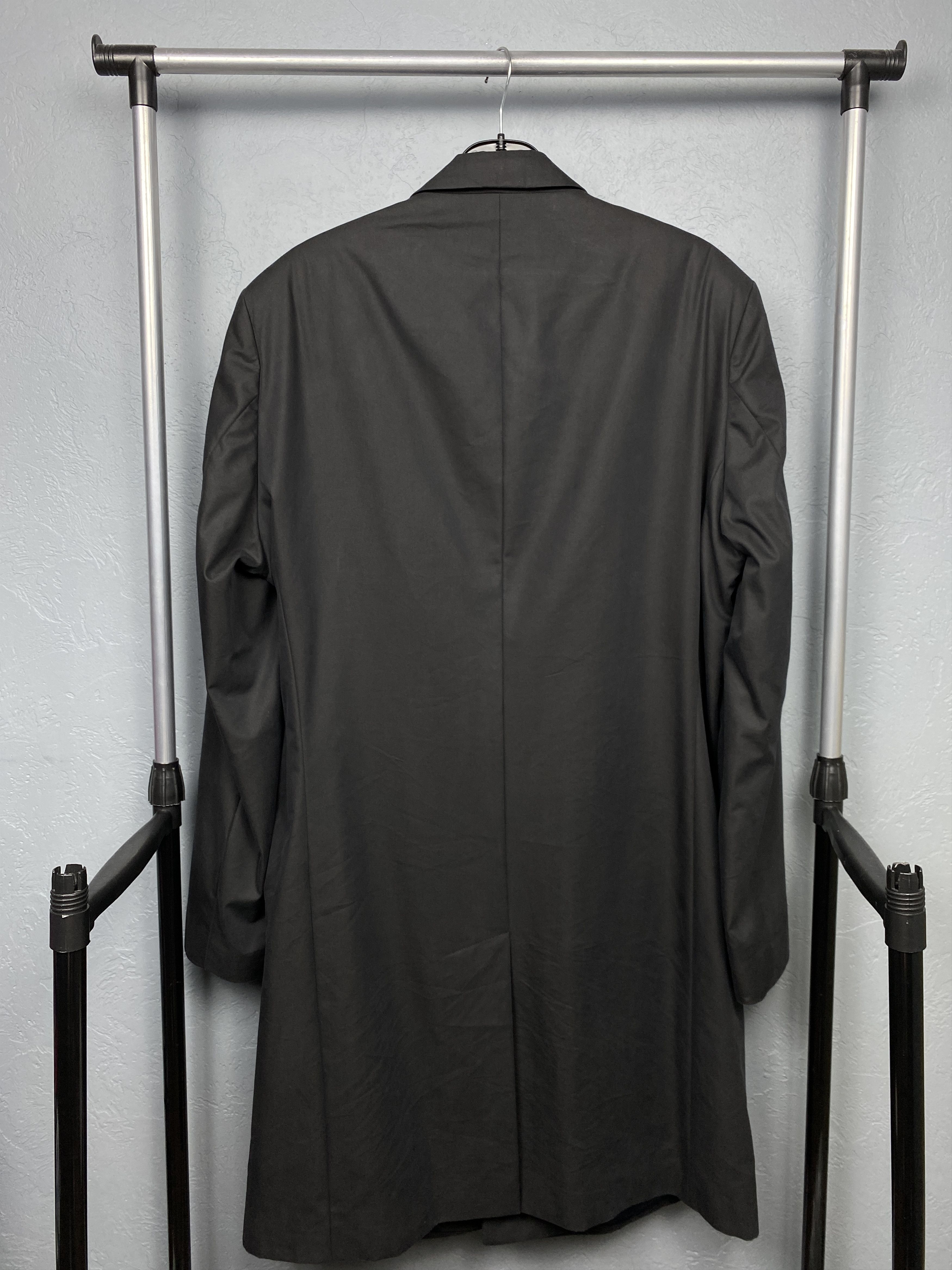 Hugo Boss × Vintage Hugo Boss 90s Vintage Mens Nylon Trench Coat Jacket Size US L / EU 52-54 / 3 - 7 Thumbnail