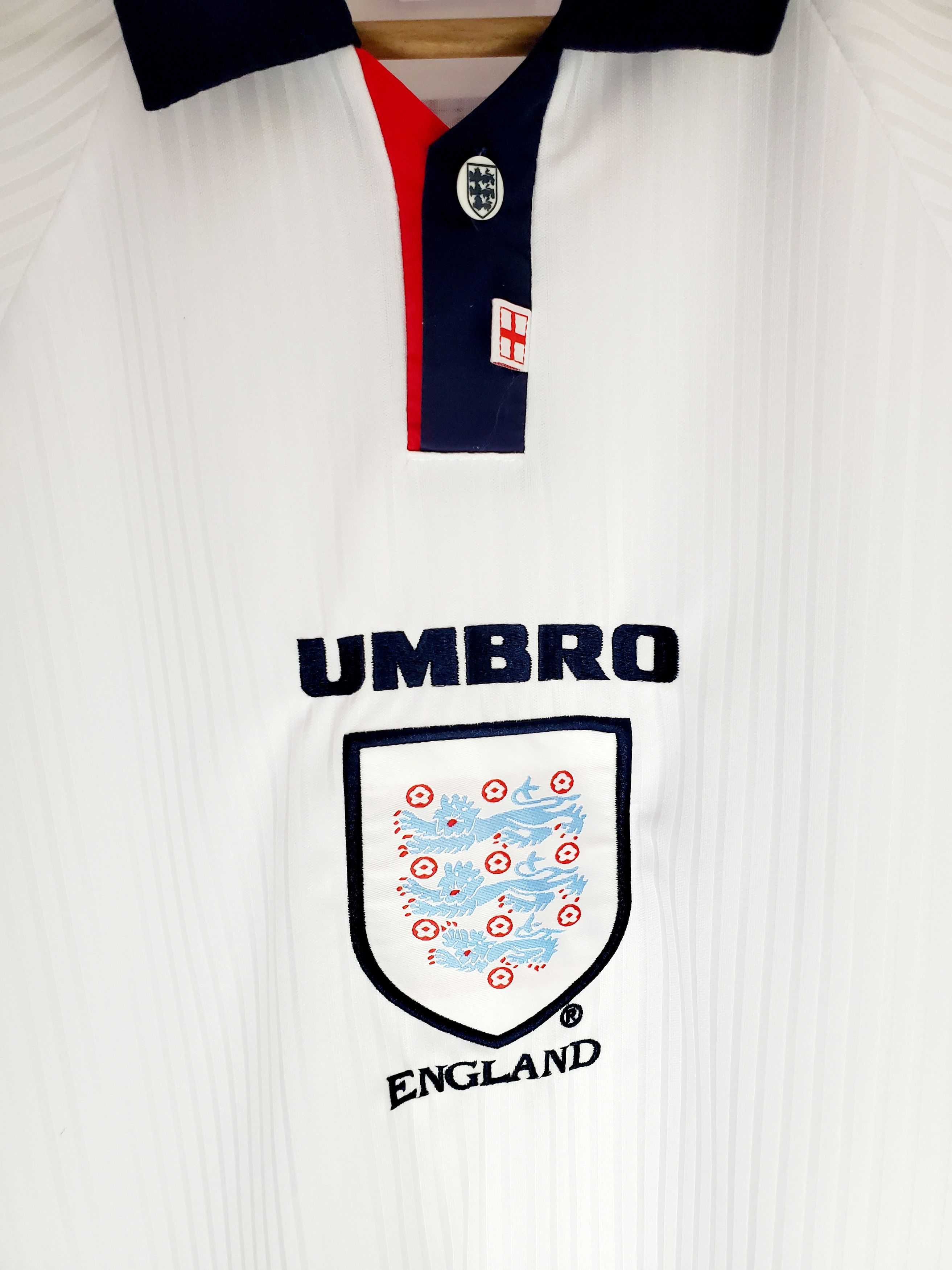 Vintage Vintage England 1998/99 jersey Xl Reprint New condit Size US XL / EU 56 / 4 - 2 Thumbnail