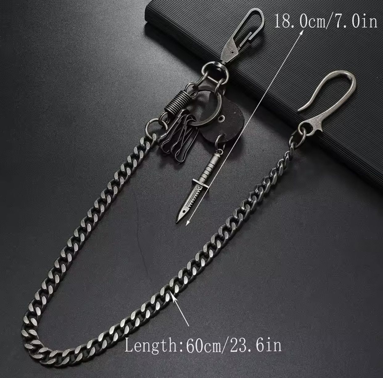 Jewelry Wallet Pants Chains Size ONE SIZE - 4 Thumbnail