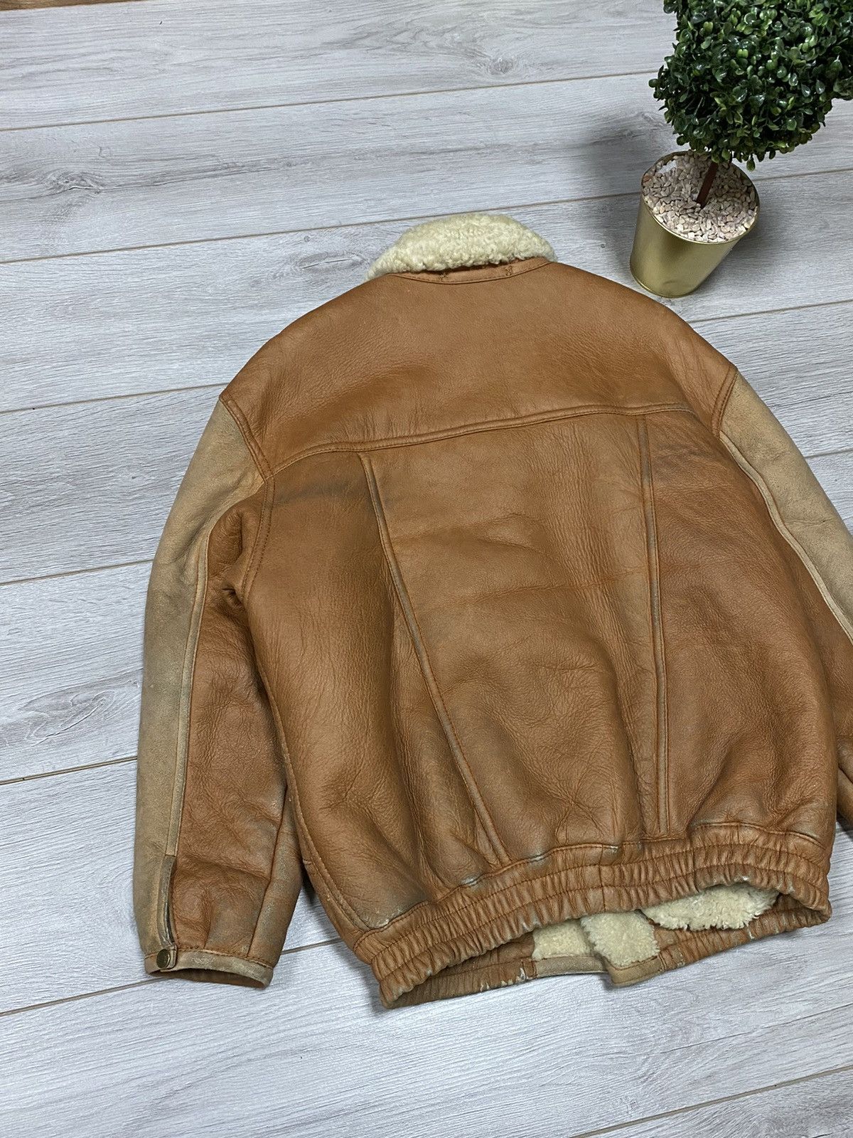 Other SHEEPSKIN COAT LEATHER TYPE B-3 AVIATION JACKET Size US M / EU 48-50 / 2 - 17 Thumbnail