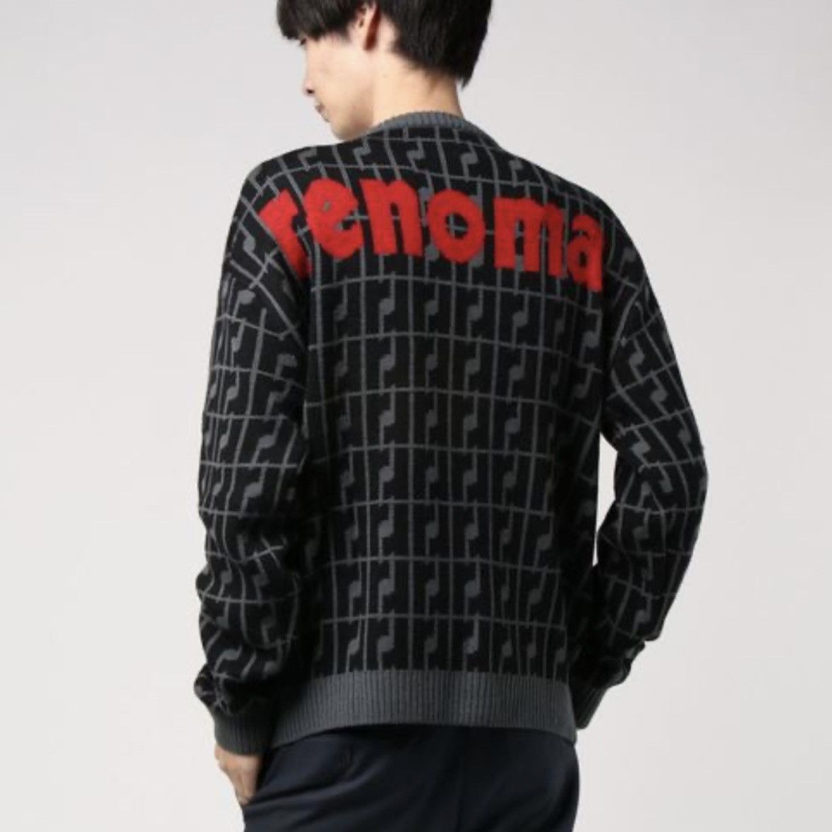 Renoma Paris Miffy 60th anniversary collaboration knit sweater wool Size US M / EU 48-50 / 2 - 7 Thumbnail