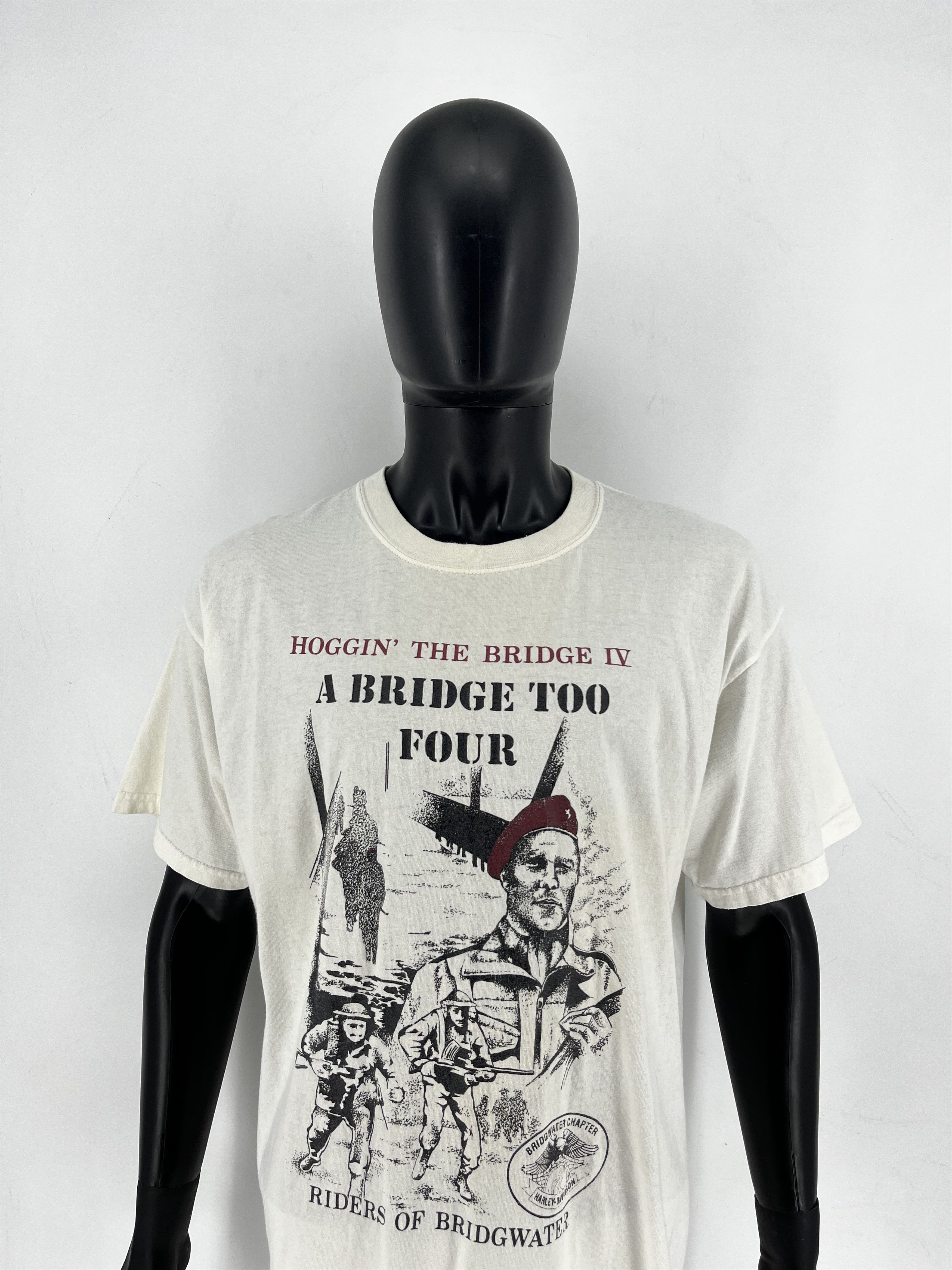 Harley Davidson RIDERS OF BRIDGEWATER "Hoggin' The Bridge IV" Biker Club Size US L / EU 52-54 / 3 - 1 Thumbnail