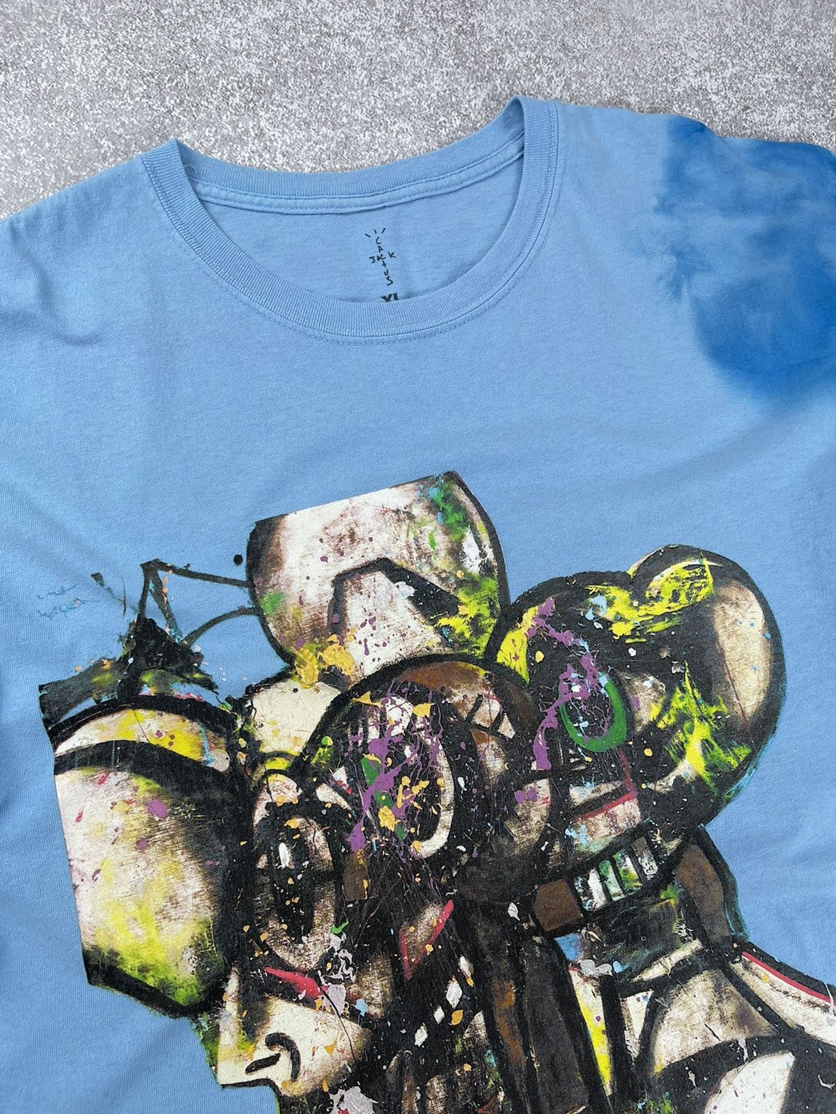 Travis Scott Travis Scott x George Condo Portrait Tie-Dye T-Shirt Size XL Size US XL / EU 56 / 4 - 4 Thumbnail