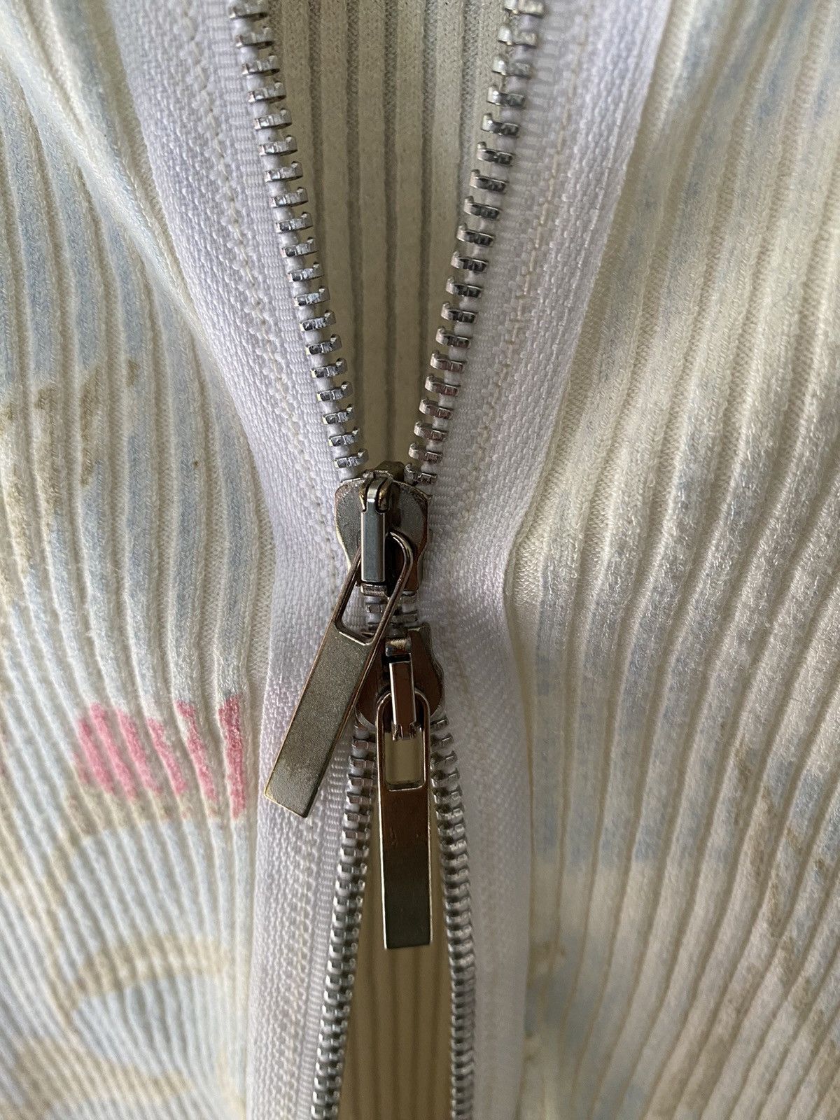 Japanese Brand 1990s Lampo Zipper filato knitting yarn Size M / US 6-8 / IT 42-44 - 10 Thumbnail