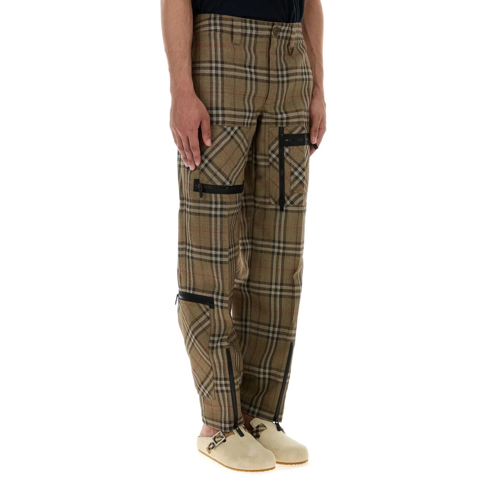 Burberry BURBERRY Embroidered Viscose Blend Cargo Pants New & Authent Size US 32 / EU 48 - 3 Thumbnail