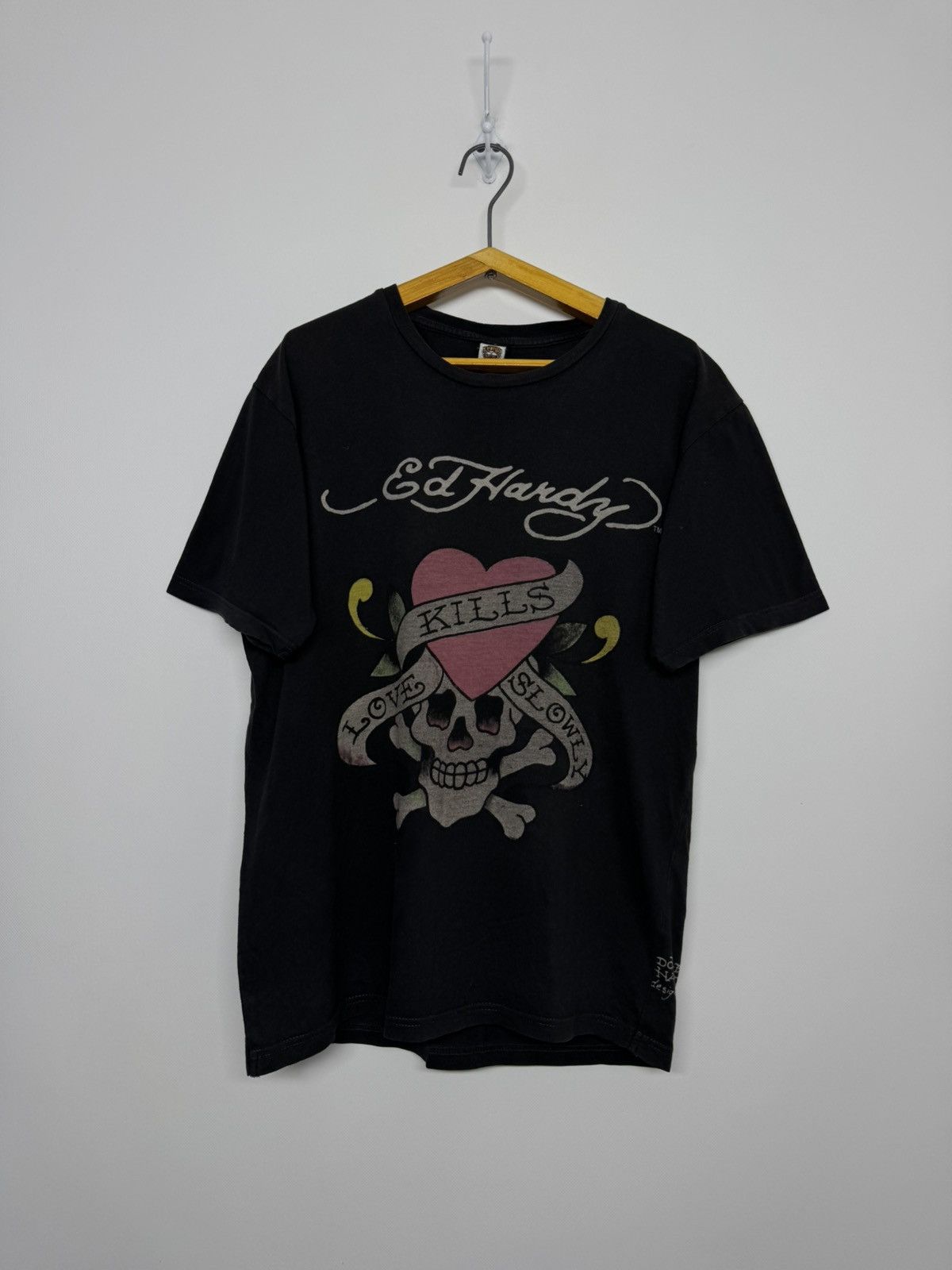 Ed Hardy Vintage Y2k Rare Ed Hardy T-Shirt 00’s Size US S / EU 44-46 / 1 - 2 Thumbnail