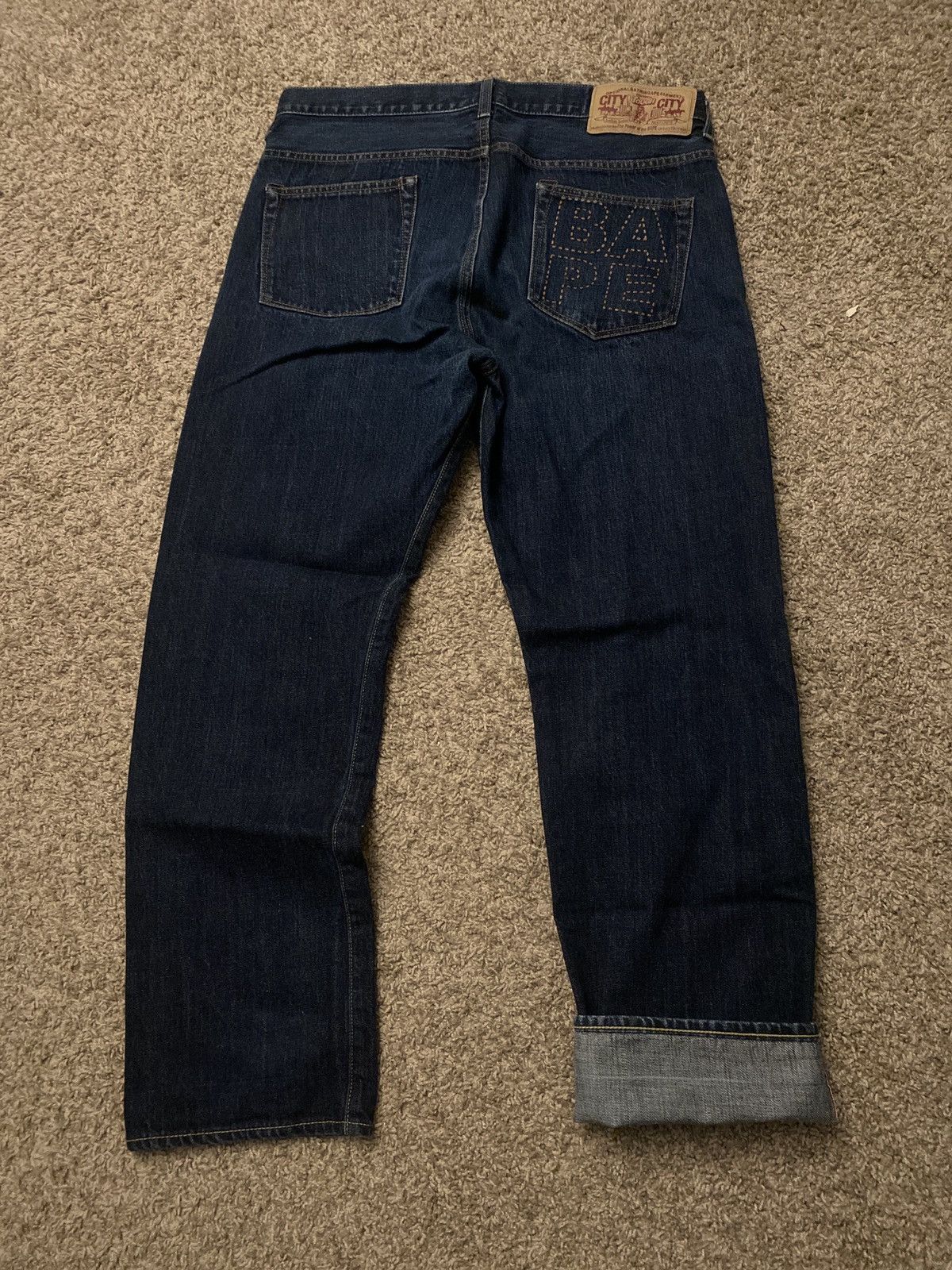 Bape Bape Jeans Size US 34 / EU 50 - 1 Thumbnail