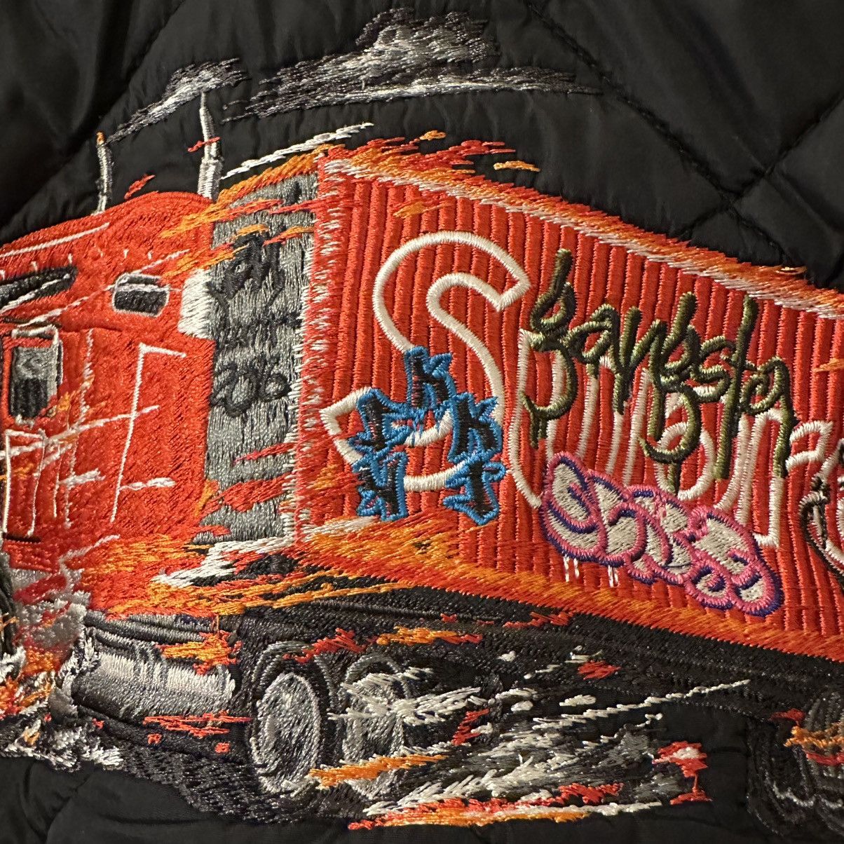Supreme Supreme Quit Your Job Quilted Work Jacket Size US L / EU 52-54 / 3 - 3 Thumbnail