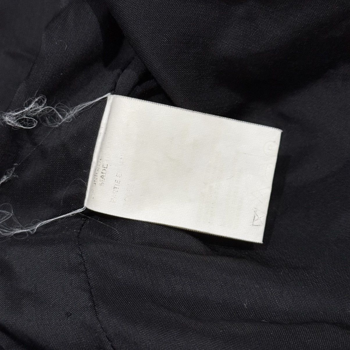 Vintage Yohji Yamamoto Double Breasted Wool Coat Size 38R - 11 Thumbnail