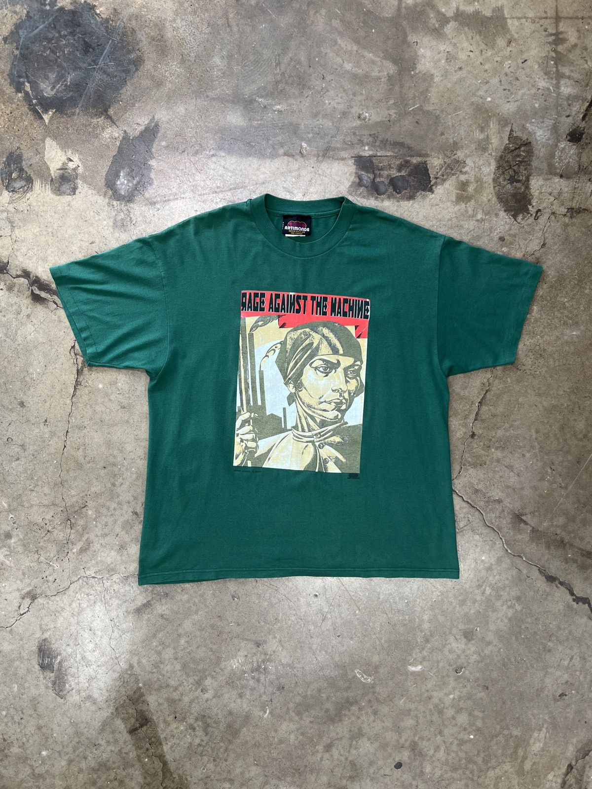 Band Tees Vintage 90s Rage Aganist the Machine Woman Suffrage Tee XL Size US XL / EU 56 / 4 - 2 Thumbnail