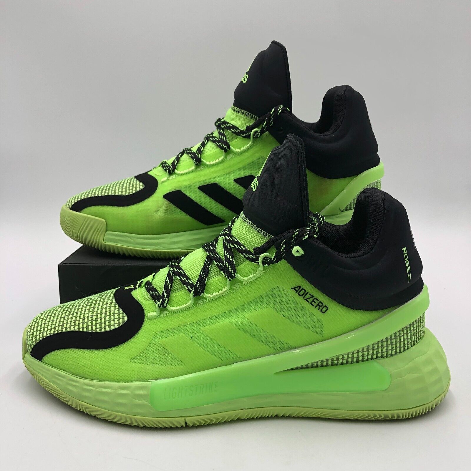 Adidas Size 8.5 - adidas D Rose 11 Signal Green Size US 8.5 / EU 41-42 - 4 Thumbnail