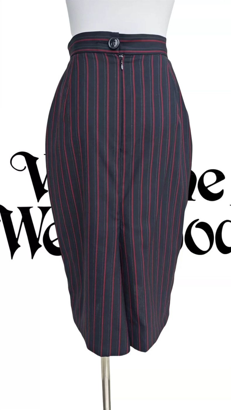 Vivienne Westwood Vivienne Westwood Wool black skirt Size 25" / US 0 / IT 36 - 3 Thumbnail