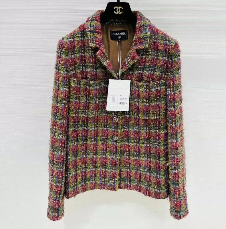 Chanel Chanel 22K tweed shirt jacket Size XS / US 0-2 / IT 36-38 - 1 Thumbnail
