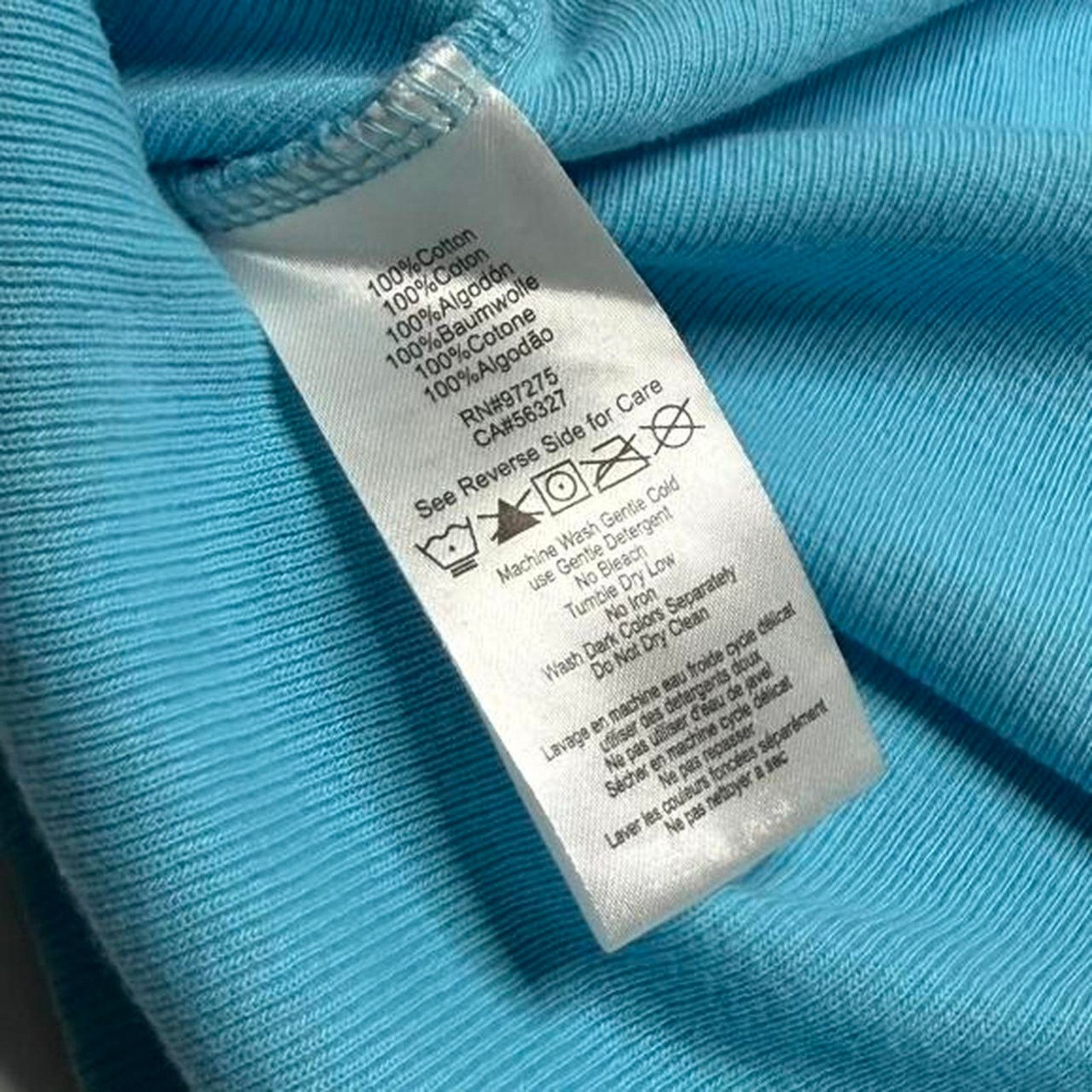 Fox Racing Fox Racing Blue Henley 100%Cotton Fox Riders Co Top Size L Size L / US 10 / IT 46 - 8 Thumbnail