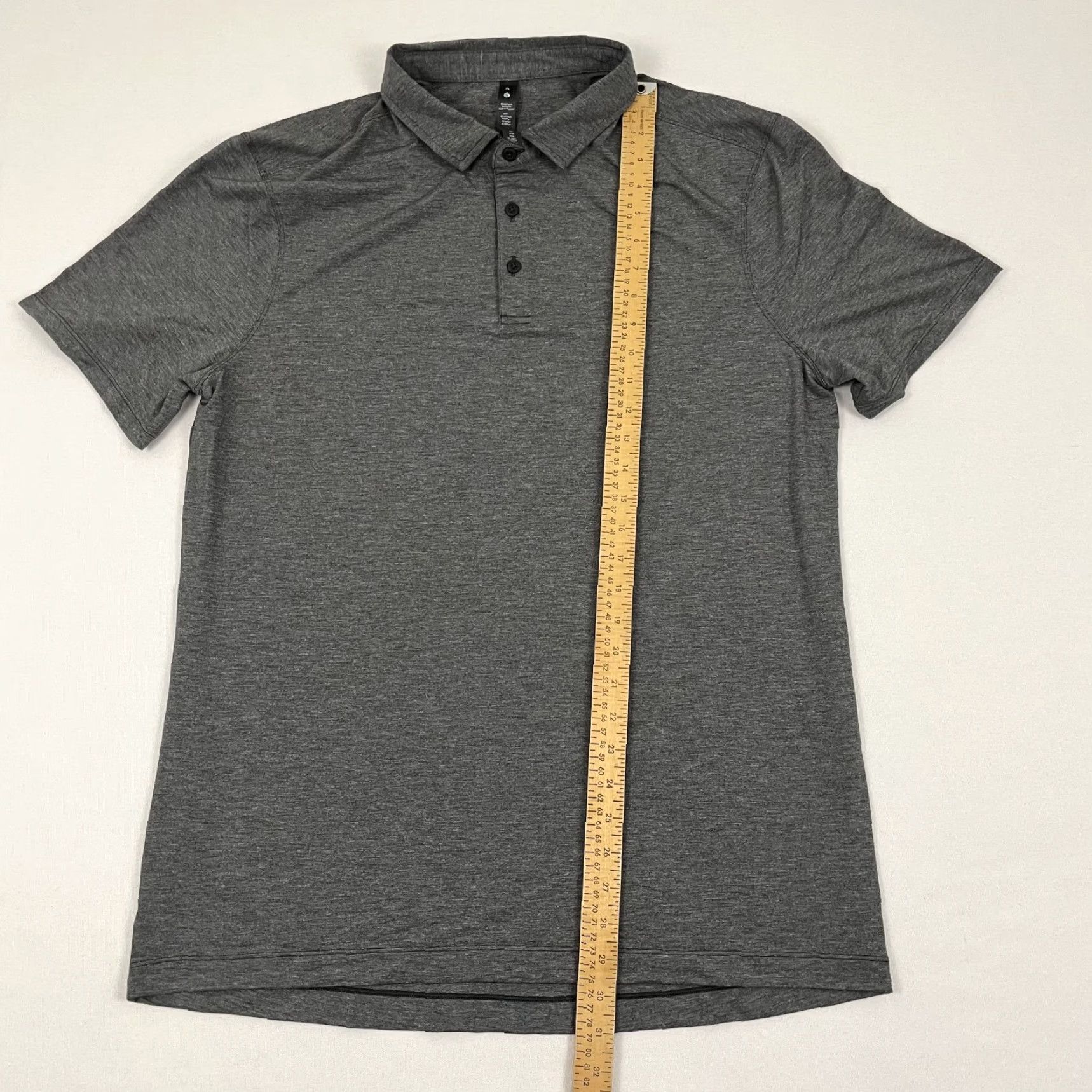 Lululemon Lululemon Evolution Polo Shirt Mens XL Dark Gray Active Golf Preppy Work LM3EN3S Polo Men XL Gray Size US XL / EU 56 / 4 - 6 Thumbnail