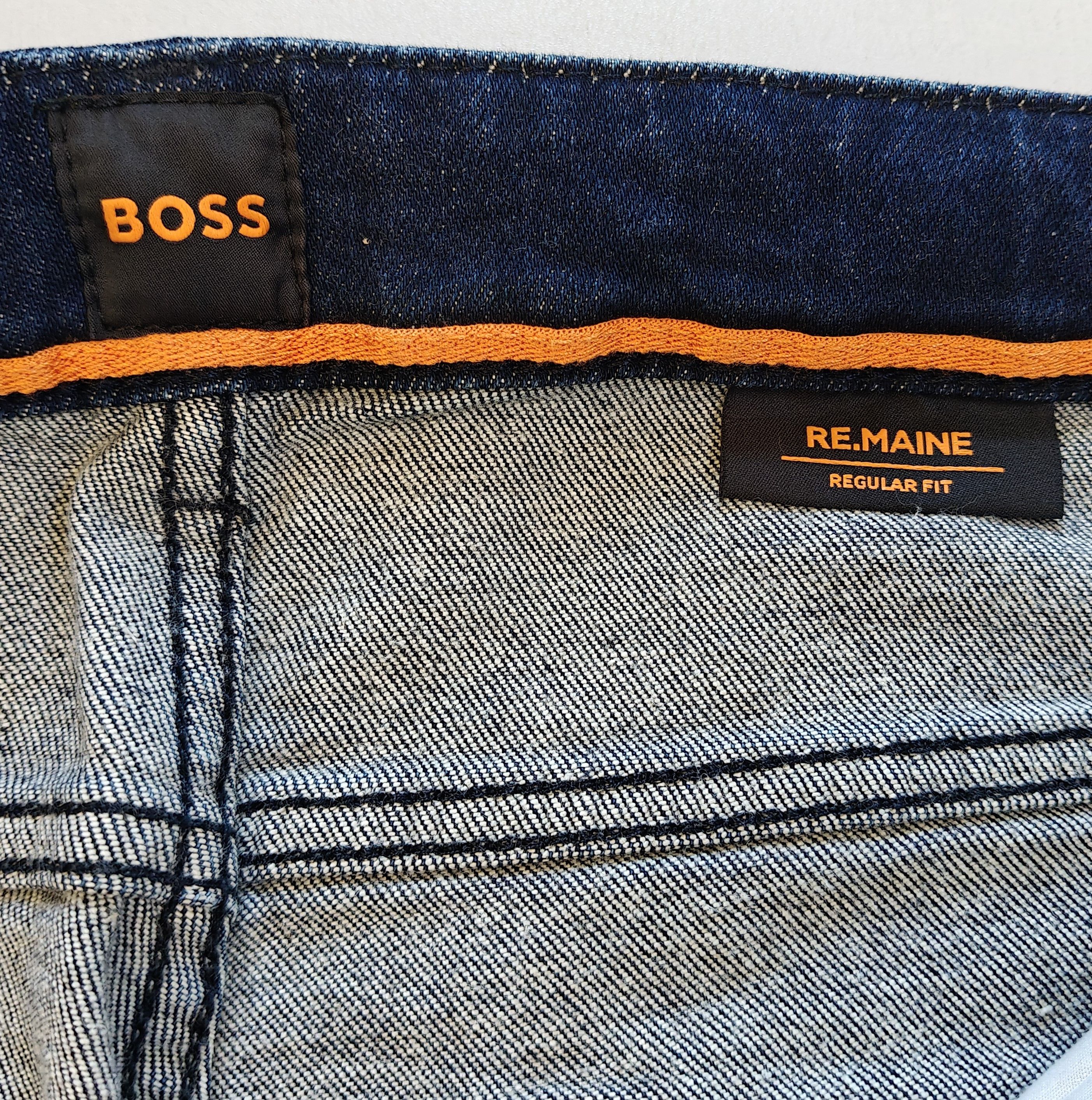 Hugo Boss HUGO BOSS RE.MAINE Regular fit Jeans Free Shipping T/6108 Size US 33 - 9 Thumbnail