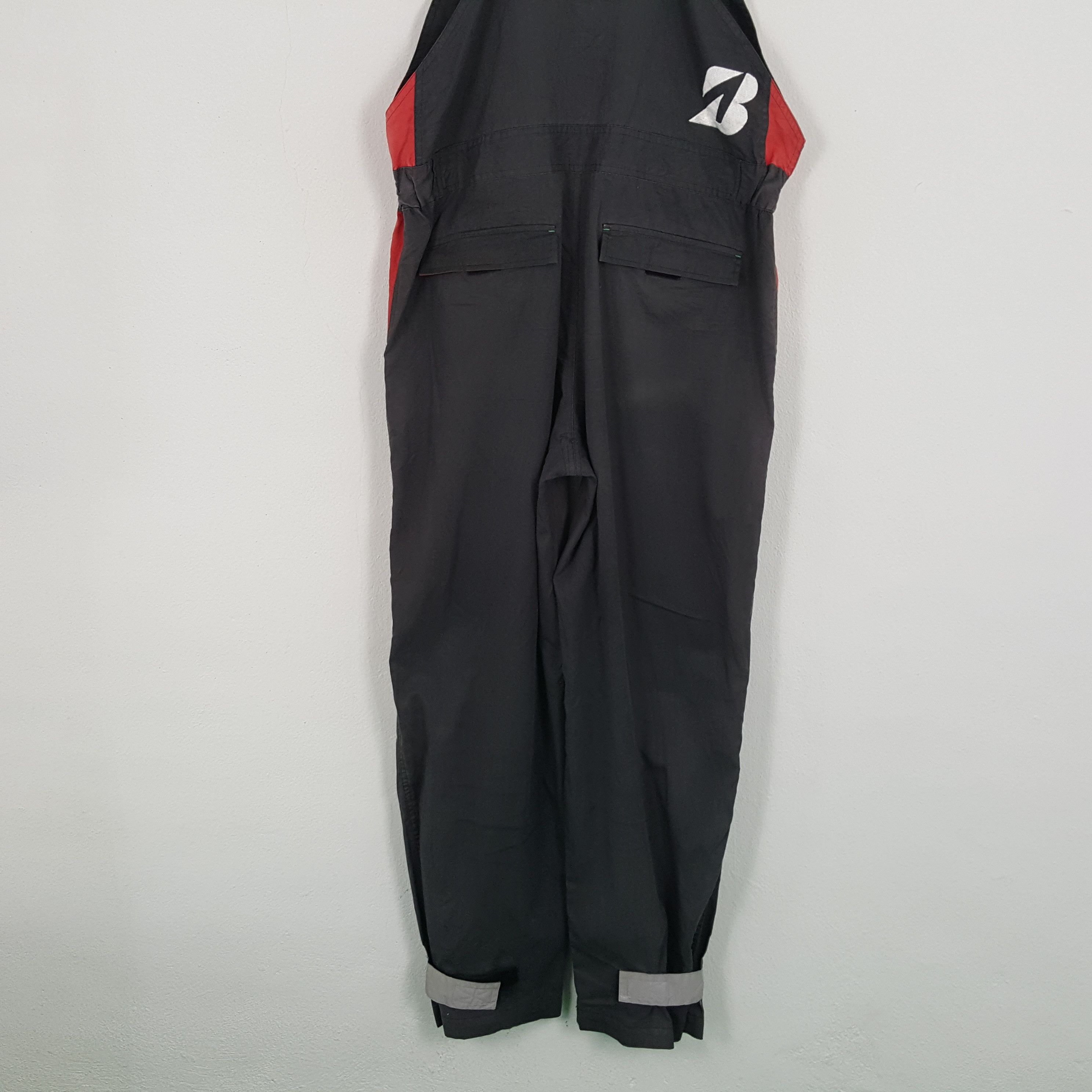 Vintage Vintage BRIDGESTONE Racing Motorsports Overall Size US 37 - 6 Thumbnail