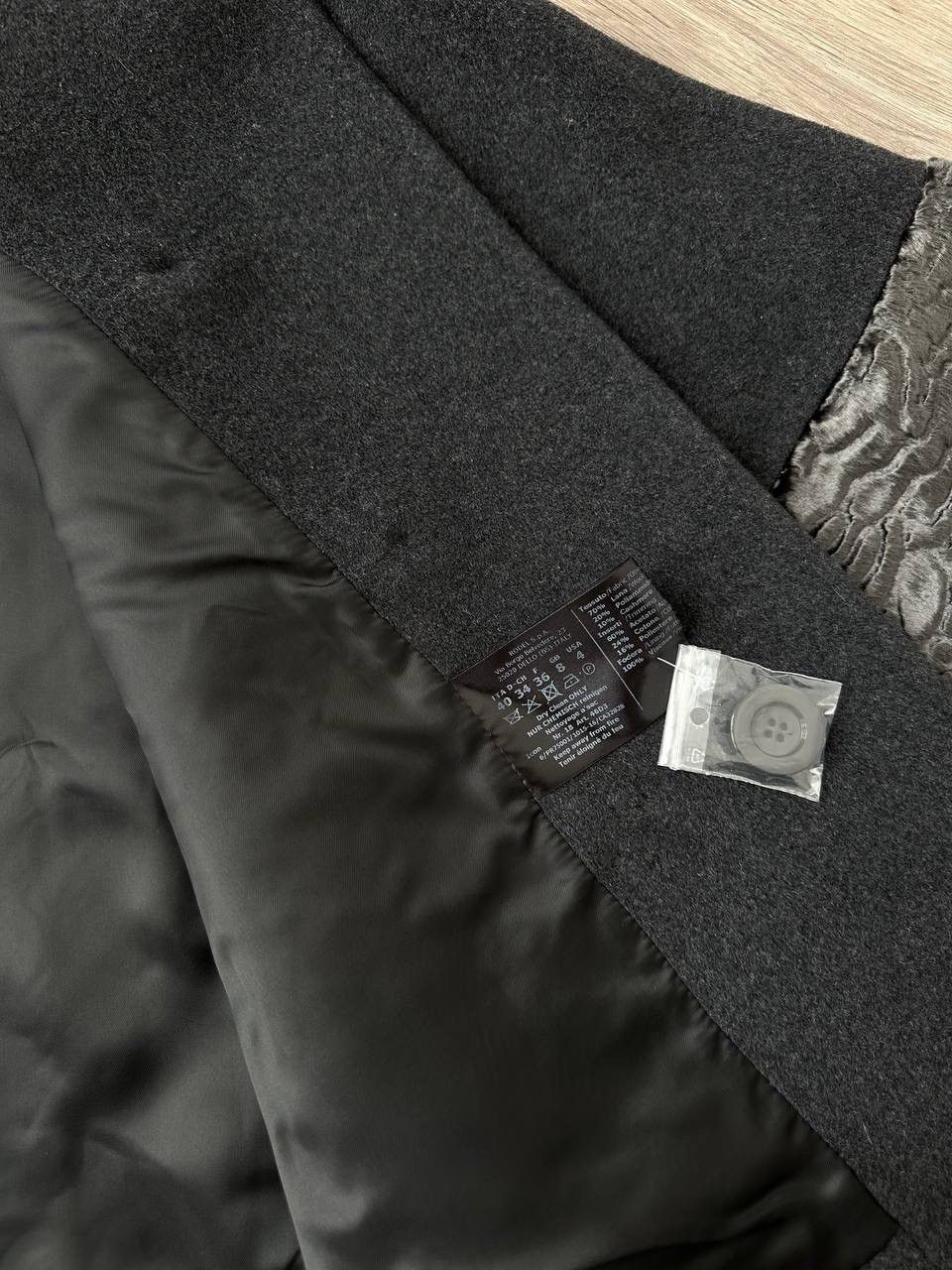 Japanese Brand × Vintage Vintage Japanese Gray Lana Wool Cinzia Rocca Womesn Jacket Size L / US 10 / IT 46 - 9 Thumbnail
