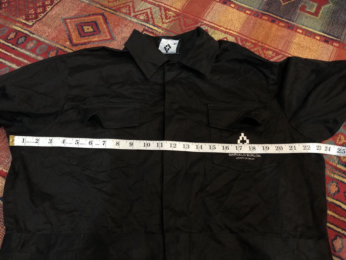 Marcelo Burlon Marcelo Burlon Staff Coverall Jumpsuit Size US 40 / EU 56 - 14 Thumbnail