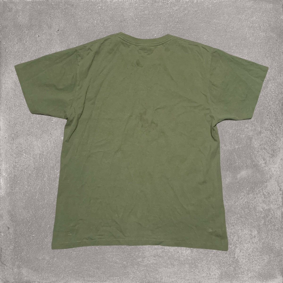 Bape Bape Medium Shark Khaki Green Tee A Bathing Ape Size US M / EU 48-50 / 2 - 2 Thumbnail