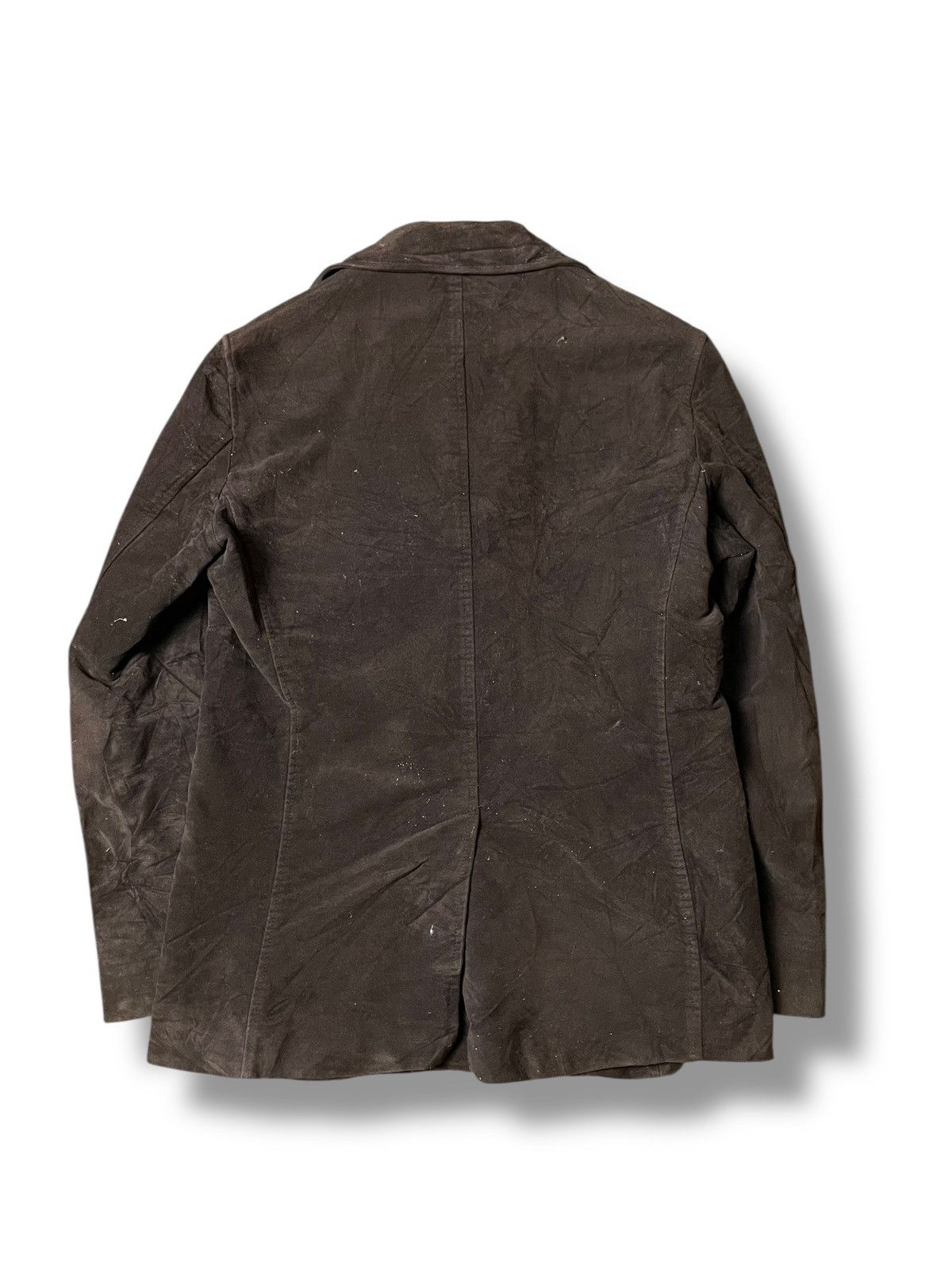 Japanese Brand × Takeo Kikuchi × Vintage Takeo Kikuchi Leather Suede Jacket (108) Size US XXS / EU 40 - 7 Thumbnail
