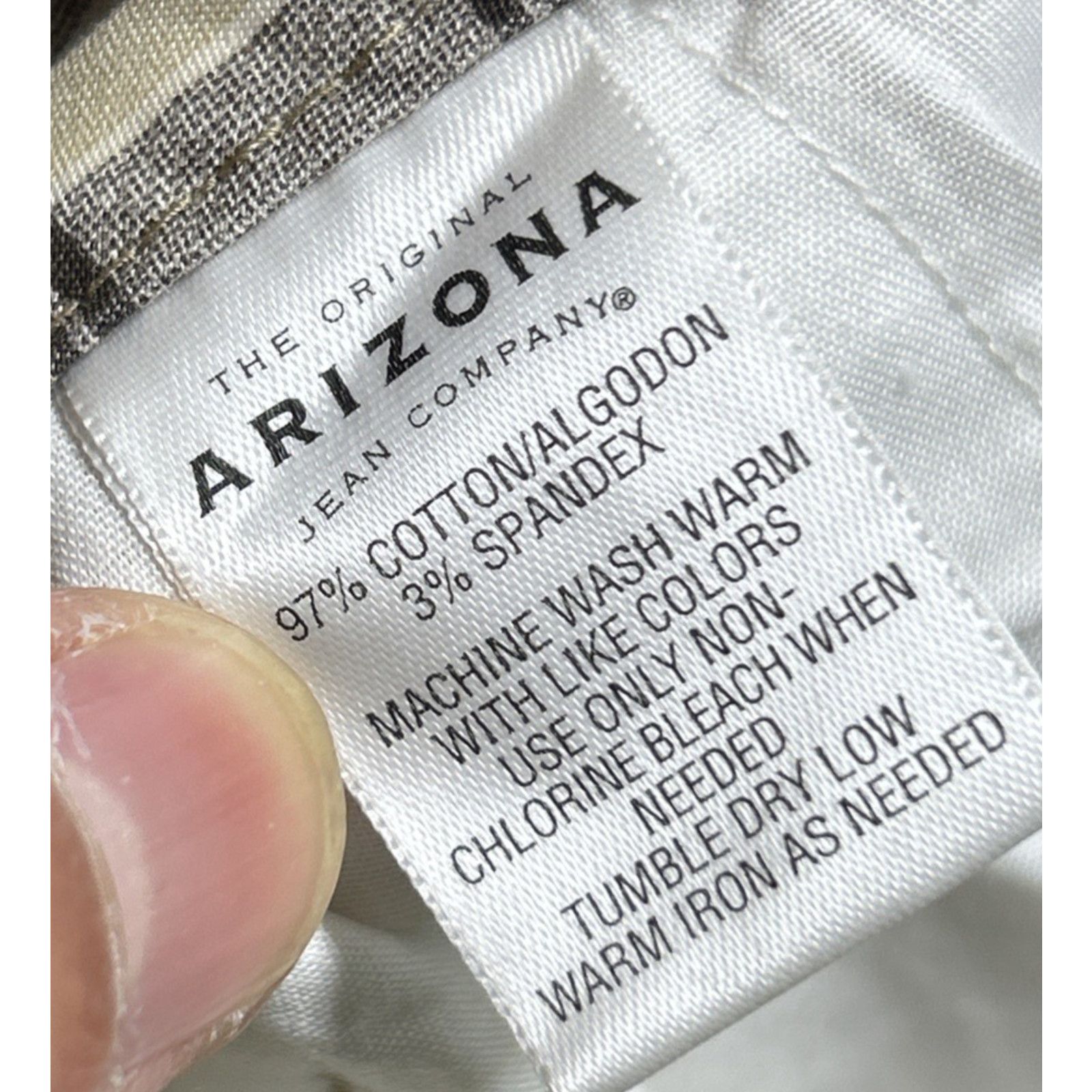 Arizona Jean Co. Dojo Beyond Baggy Jeans Sz 17 38x32 Flare Bell Bottom Wide Size 38" / US 16 / IT 52 - 3 Thumbnail