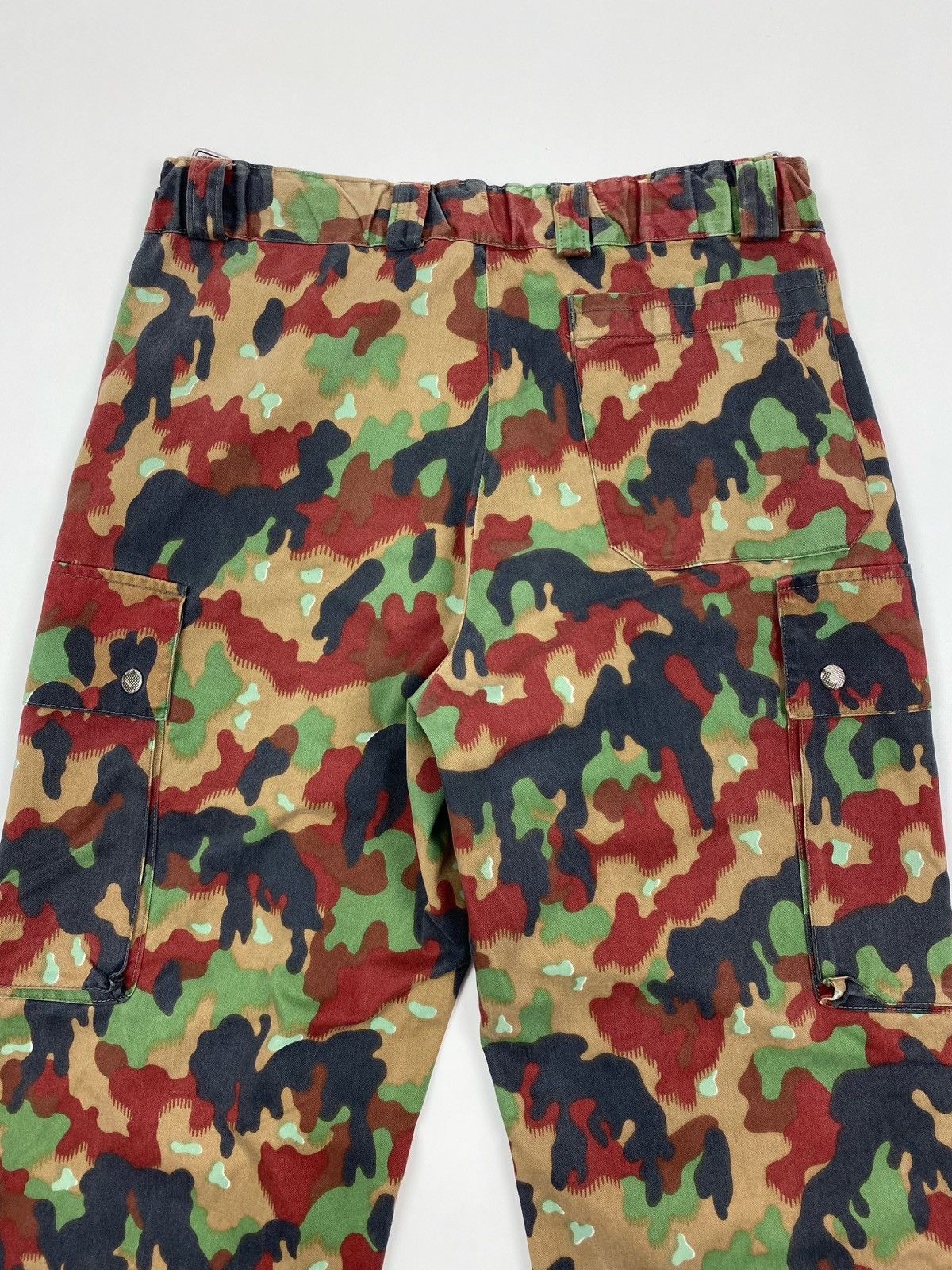 Vintage 1980’s Vintage Swiss Army Alpenflage Pizza Camo Cargo Pants Size US 32 / EU 48 - 10 Thumbnail