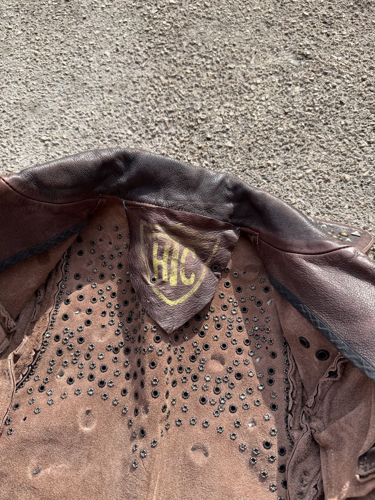 Hollywood Trading Company Hollywood Trading Company HTC studded cowhide leather biker Size M / US 6-8 / IT 42-44 - 13 Thumbnail