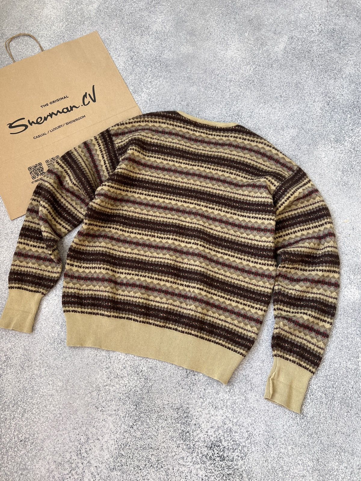 Polo Ralph Lauren × Vintage Vintage Polo Ralph Lauren Sweater Pullover Knit Long Sleeve Size US L / EU 52-54 / 3 - 9 Thumbnail