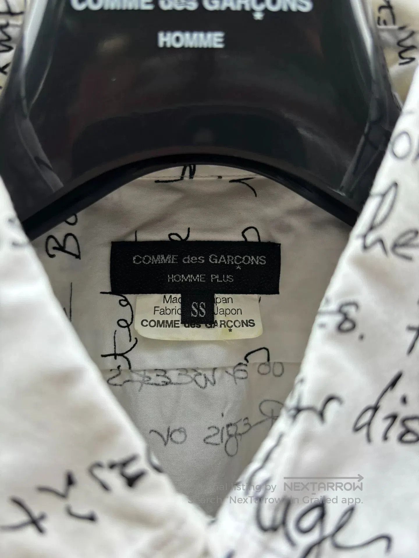 Comme des Garcons Homme Plus comme des garcons homme plus short sleeve shirt. Size US S / EU 44-46 / 1 - 2 Thumbnail