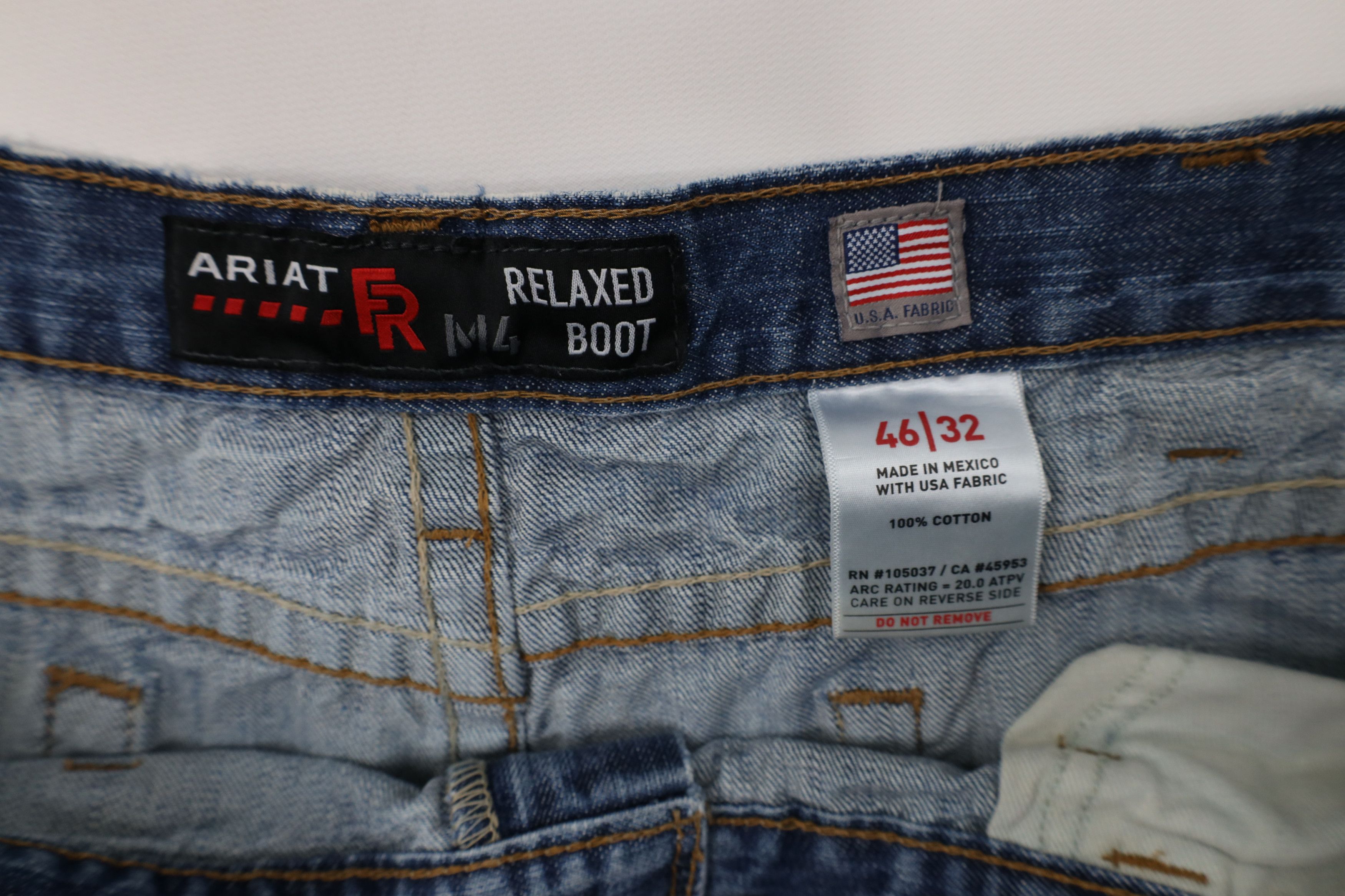 Ariat Ariat FR Flame Resistant Relaxed M4 Bootcut Jeans Workwear Size US 44 / EU 60 - 9 Thumbnail