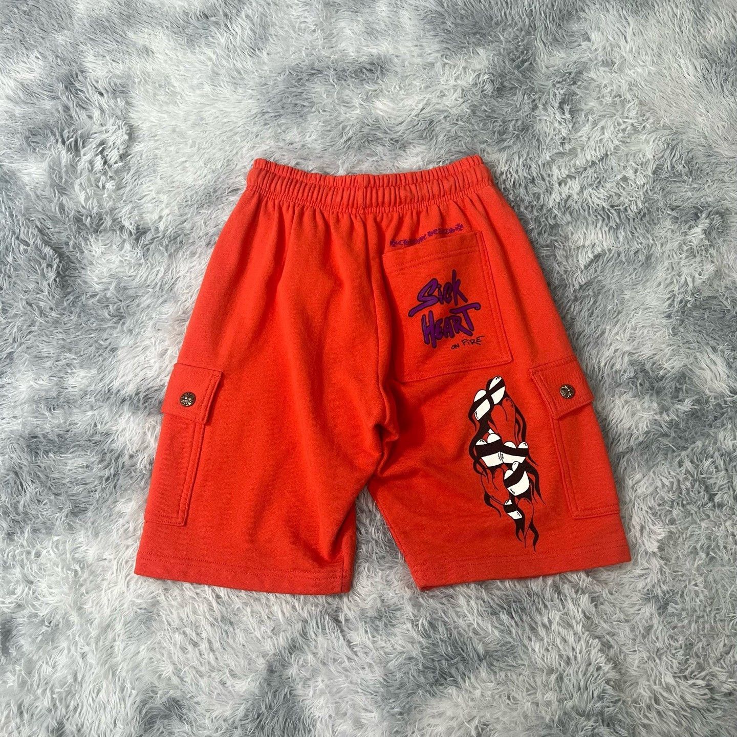Chrome Hearts Chrome Hearts Mattyboy Silver Buckle Shorts Size US 26 / EU 42 - 2 Thumbnail